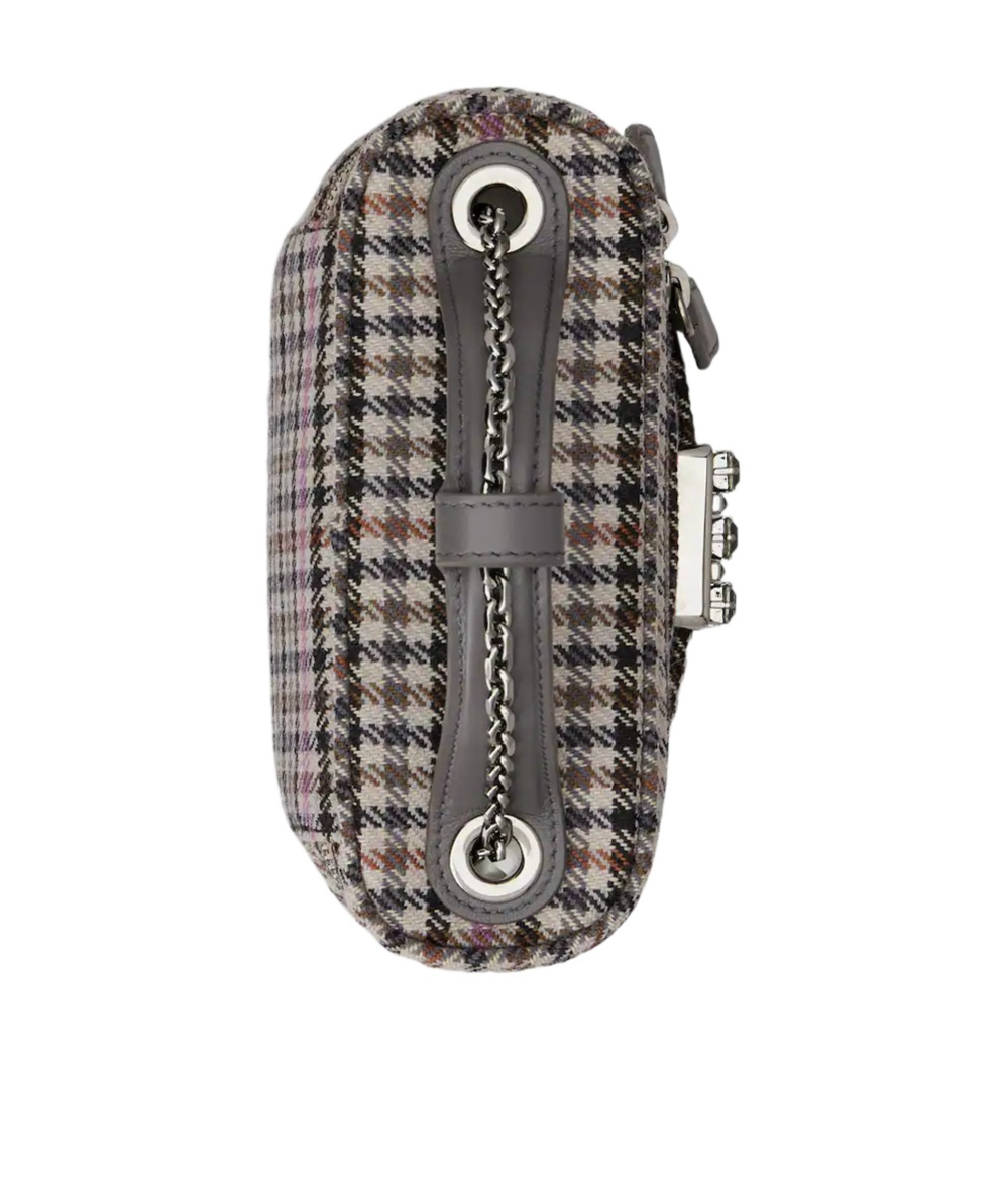 Roger Vivier Vanity Très Vivier Micro Bag In Fabric