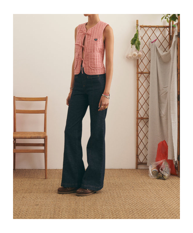 Maison Labiche Patch Coeur Valhubert Waistcoat In Pink