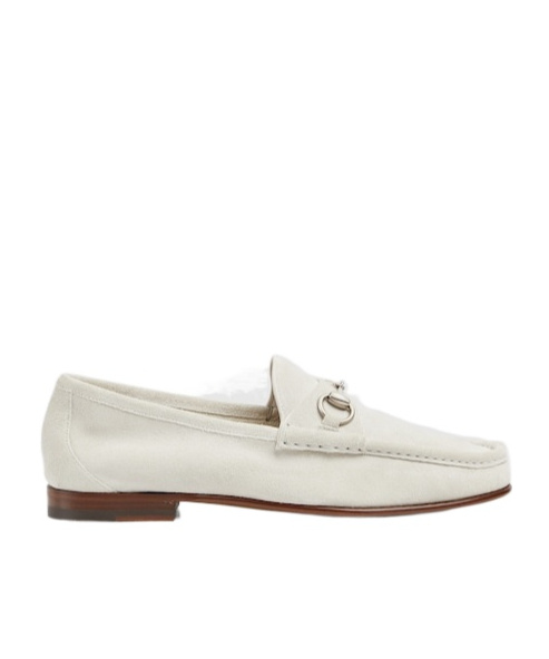 Gucci Horsebit 1953 Loafer In Light Gray