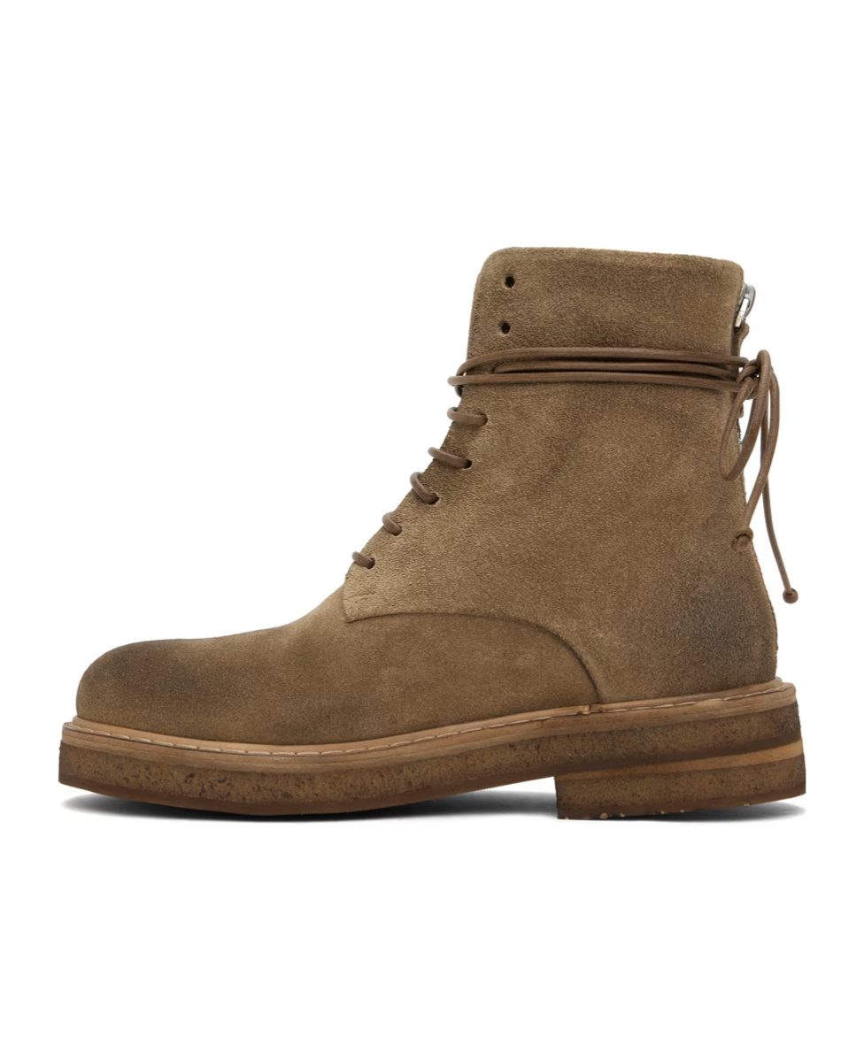 Marsèll Parrucca Laced Short Boots In Brown