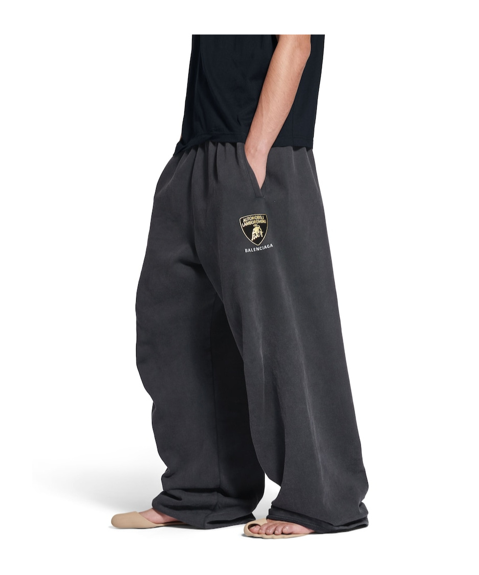 Balenciaga I Automobili Lamborghini Oversized Sweatpants In Black