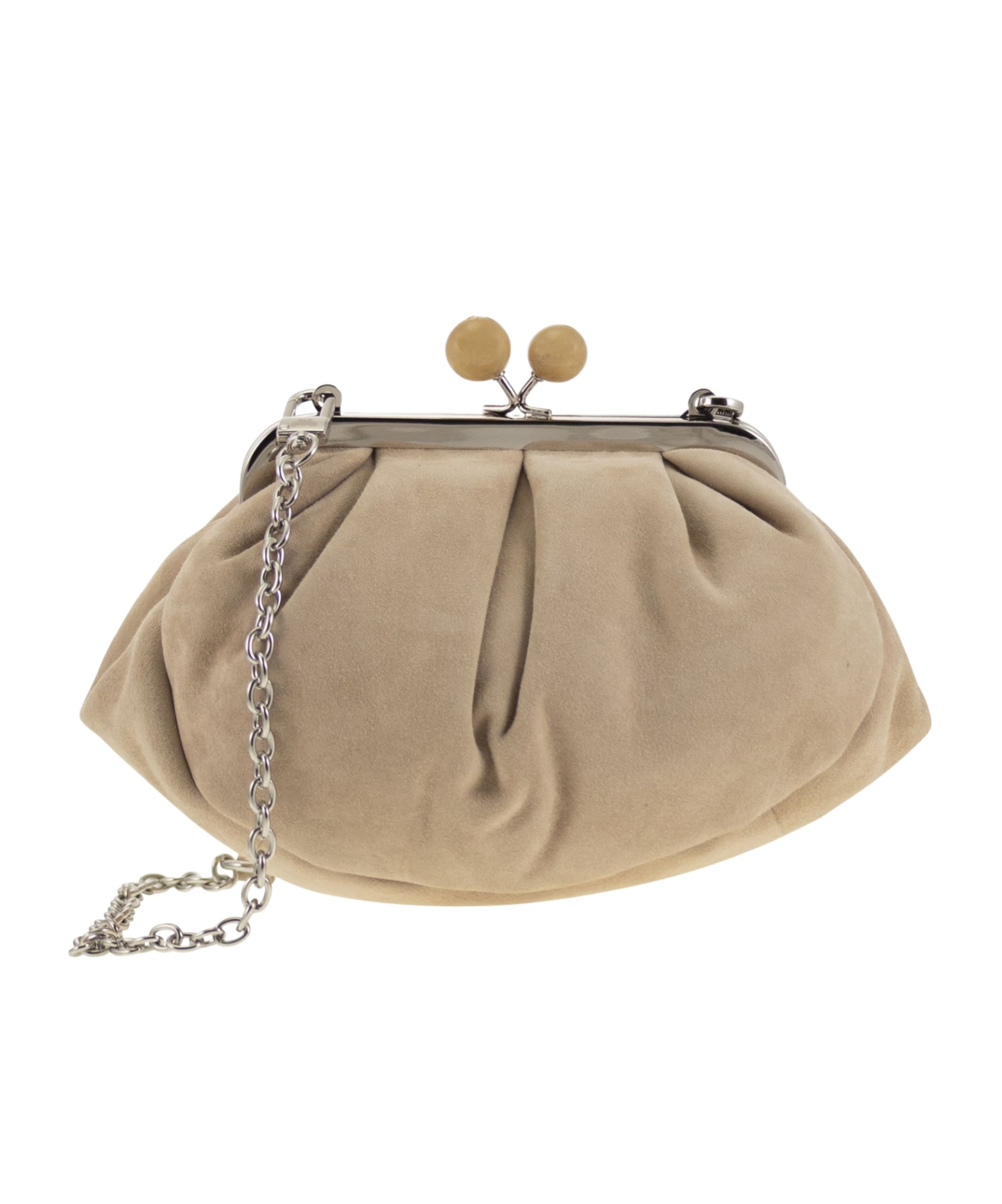 Weekend Max Mara Chain Shoulder Bag In Brown