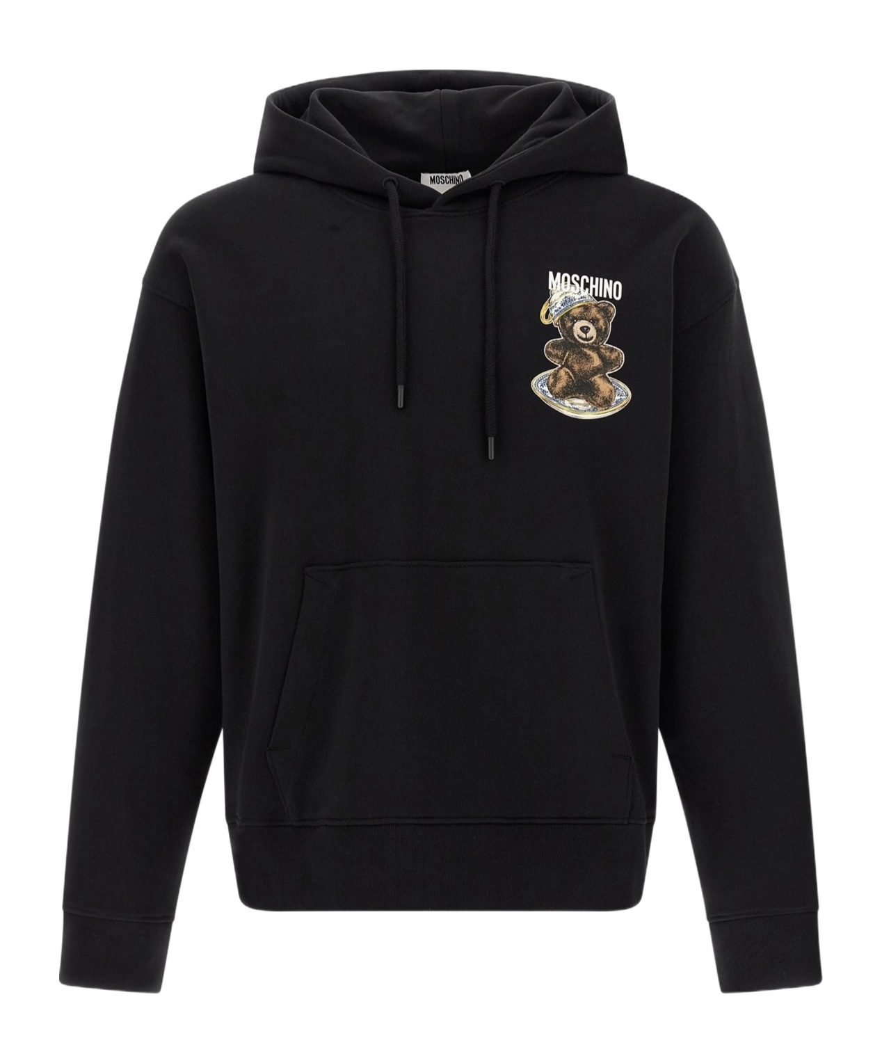 Moschino Long Sleeve Sweatshirt In Black