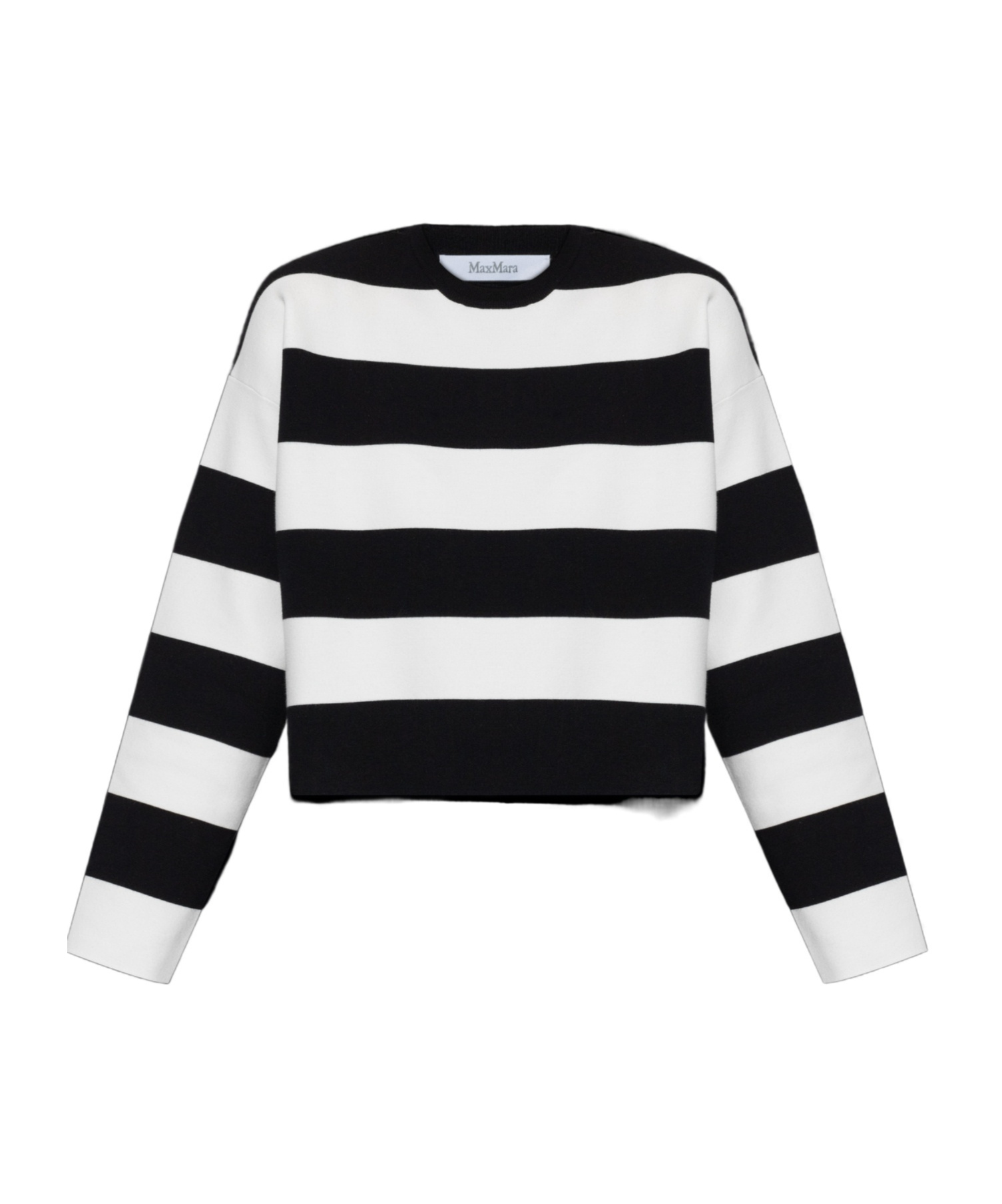 Max Mara Long Sleeve Sweater In Multi