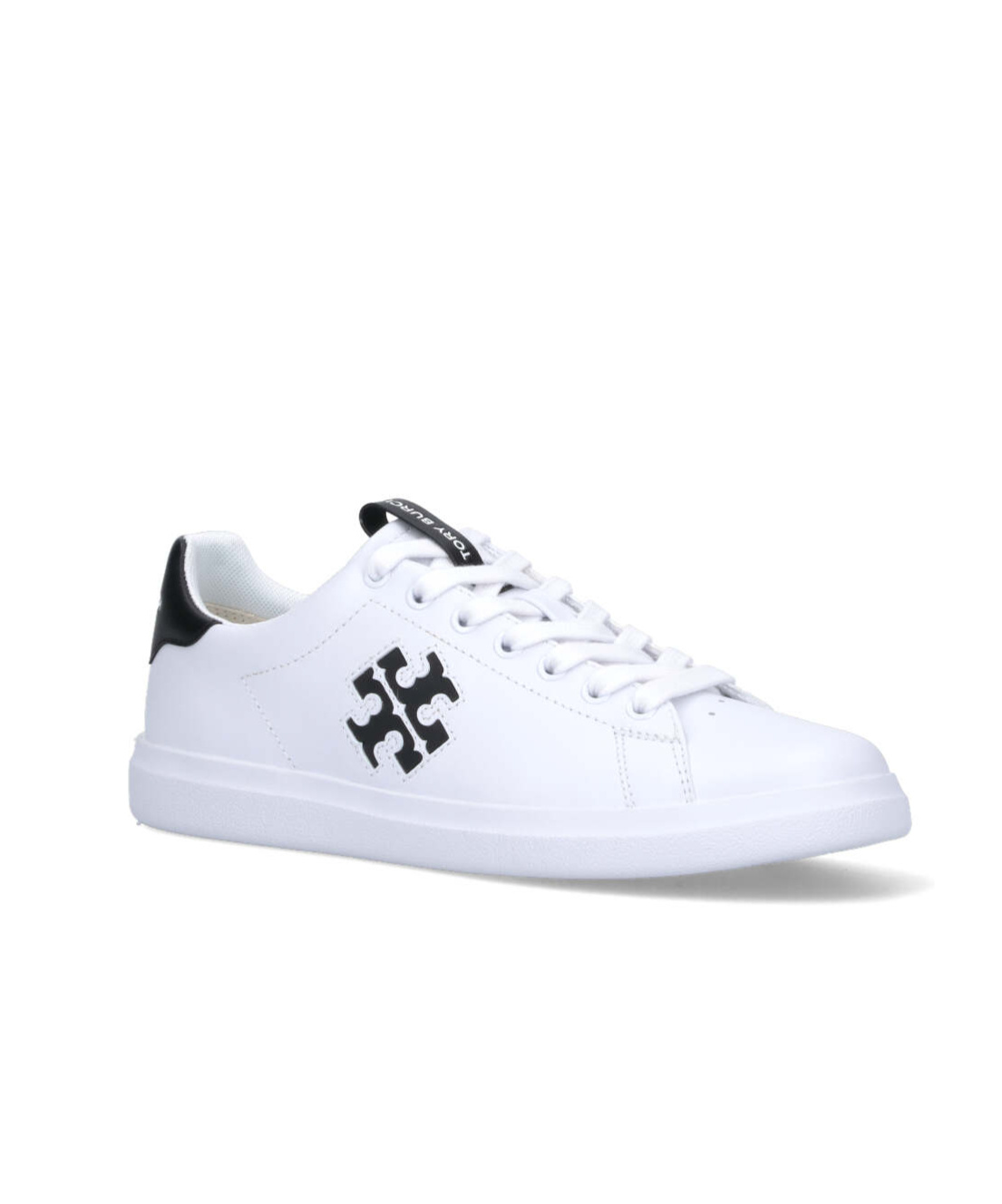Tory Burch Nappa Leather Howell Court Sneakers In White