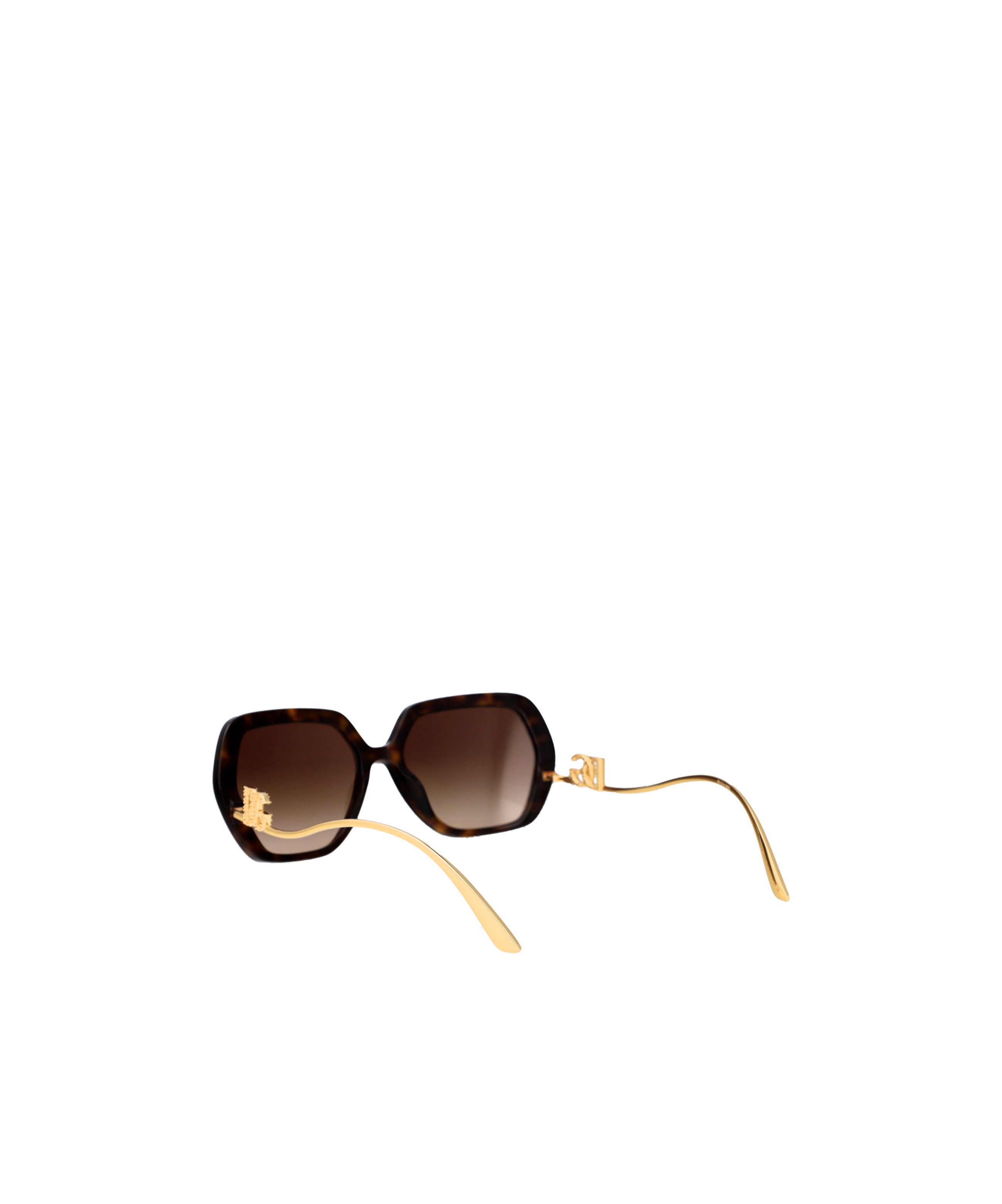 Dolce & Gabbana Dolce  Gabbana Eyewear Geometric Frame Sunglasses In Havana
