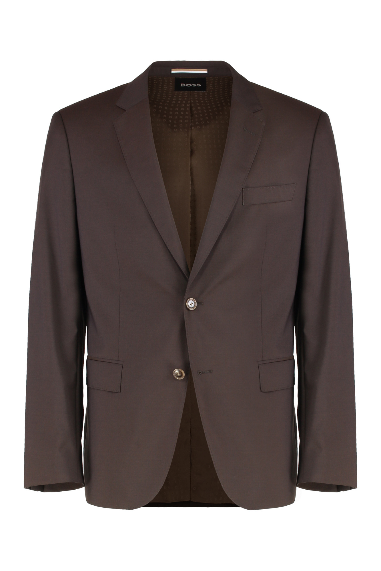 Hugo Boss Suit Boss Men Color Brown In Brown