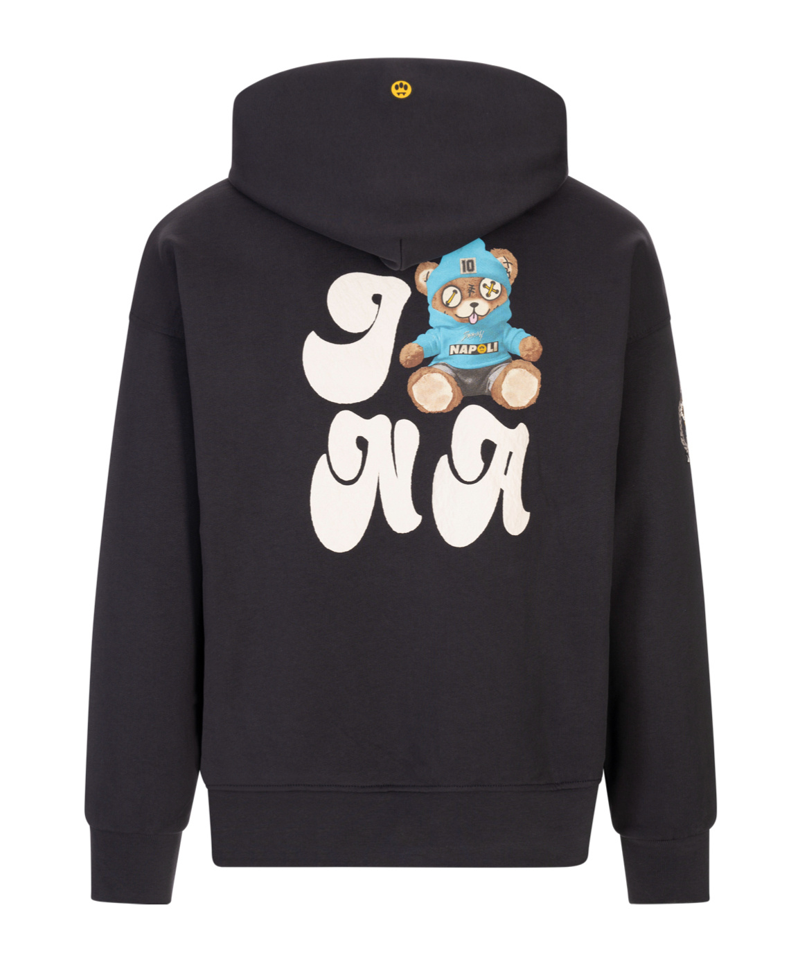 Barrow Unisex Hooded Sweatshirt Kangaroo Pocket In Black