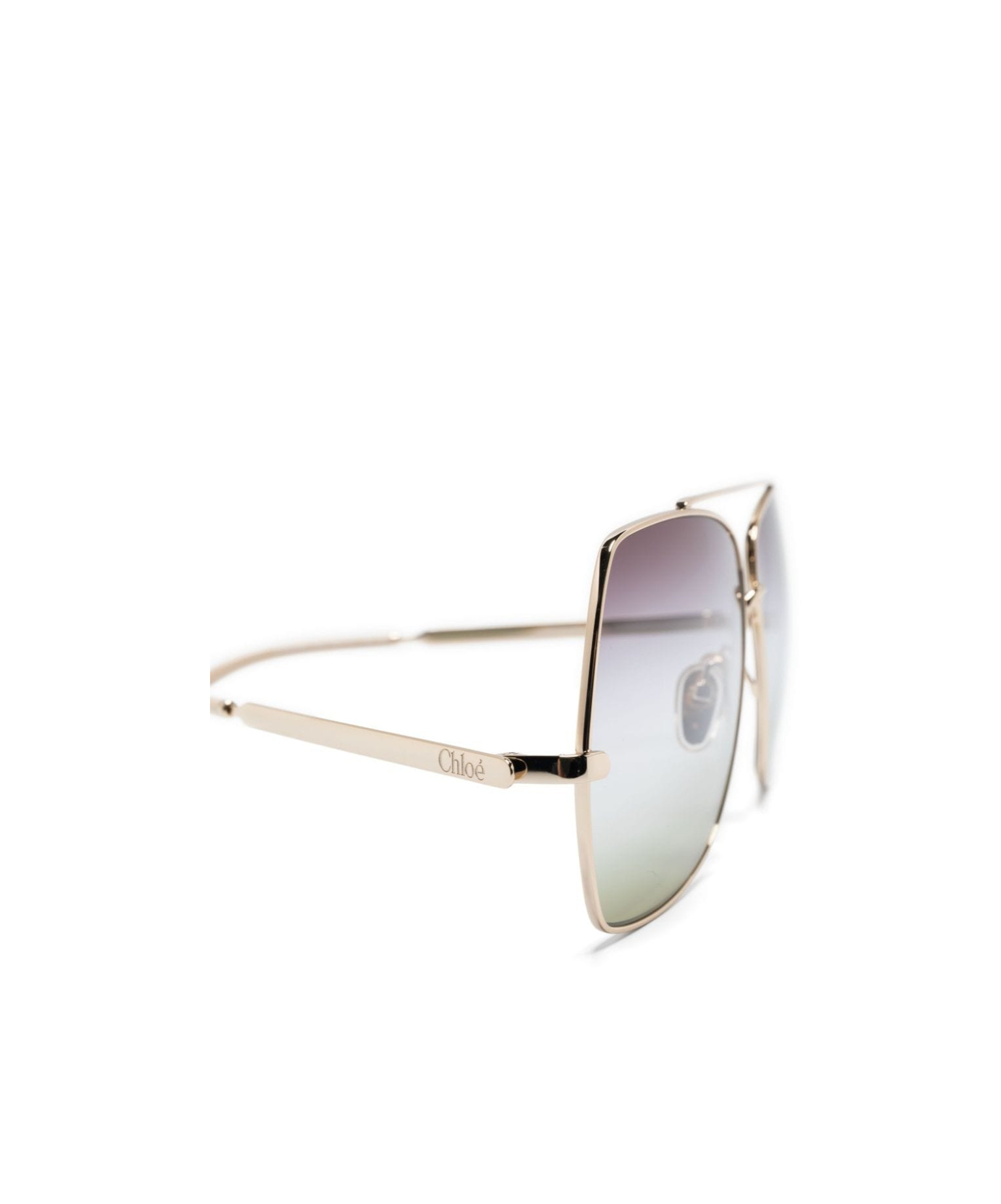 Chloé Aly Sunglasses In White