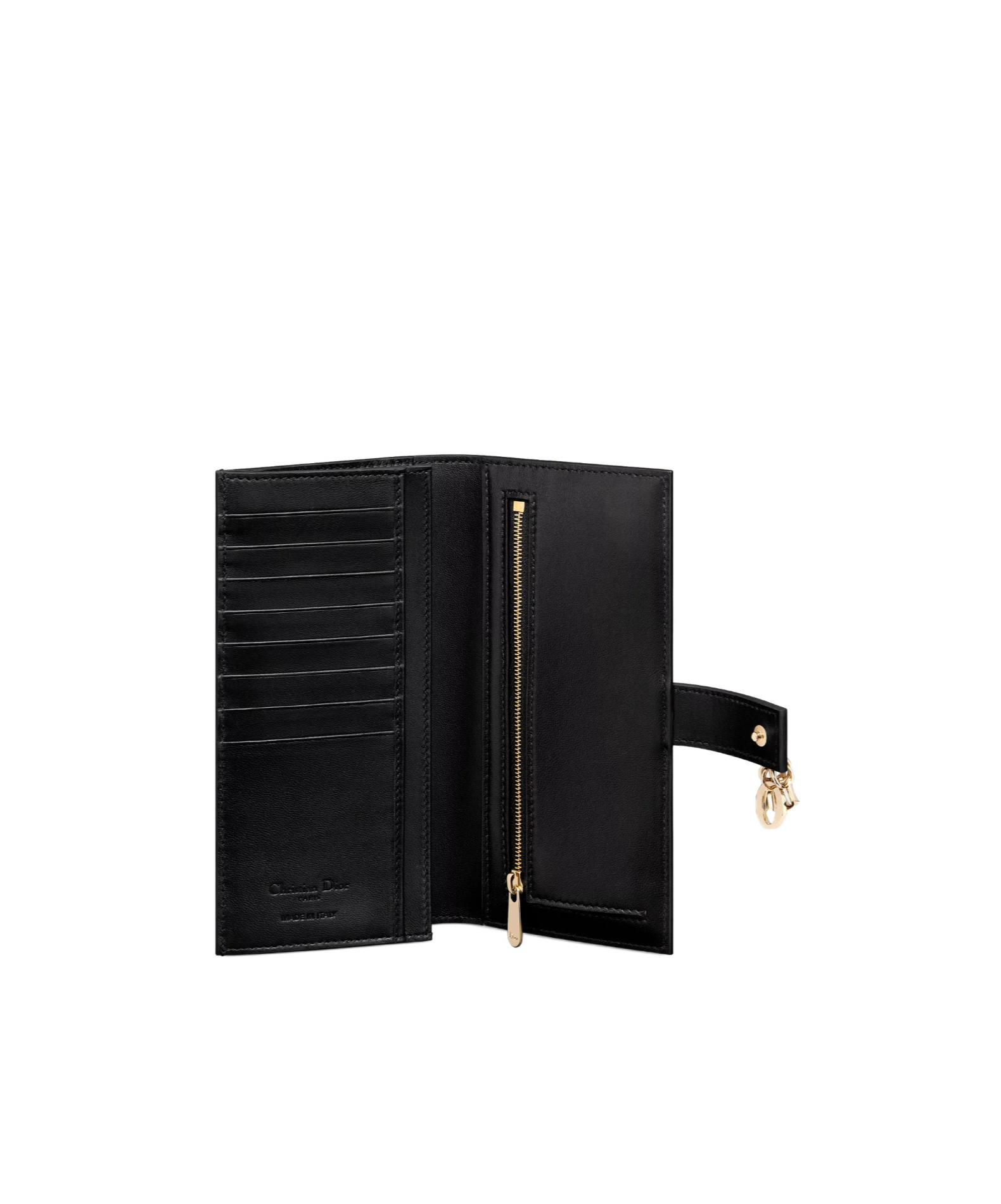 Dior Rectangular Wallet In Black