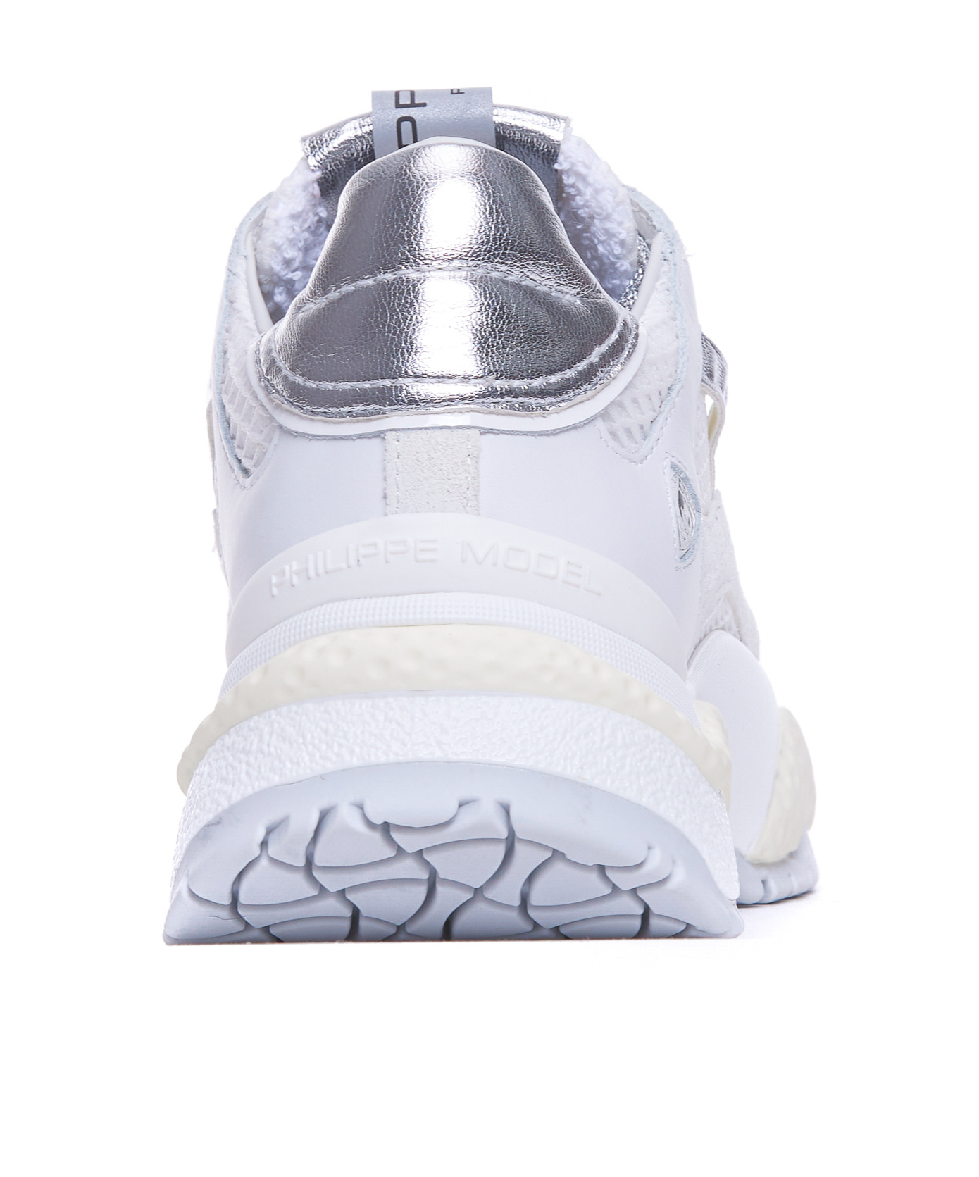 Philippe Model Laced Sneakers In White
