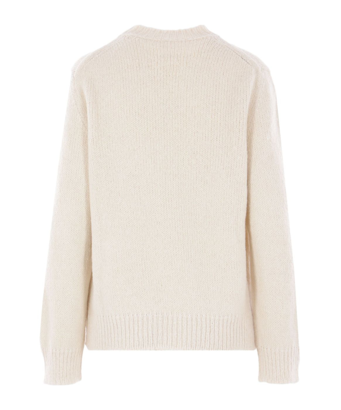 Jil Sander Alpaca And Wool Blend Sweater In Neutral