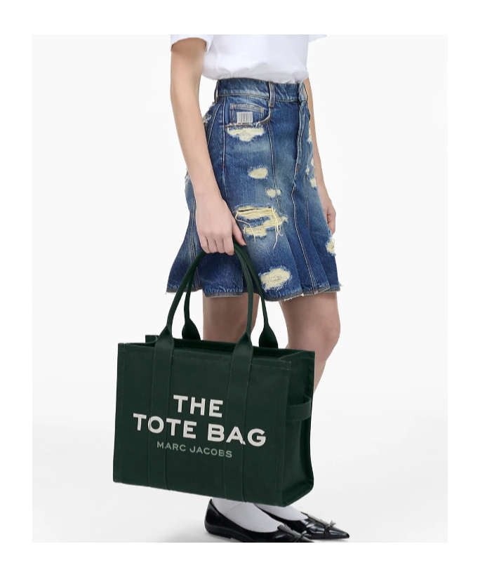 Marc Jacobs The Canvas Large Tote Bag Ivy Green In Green