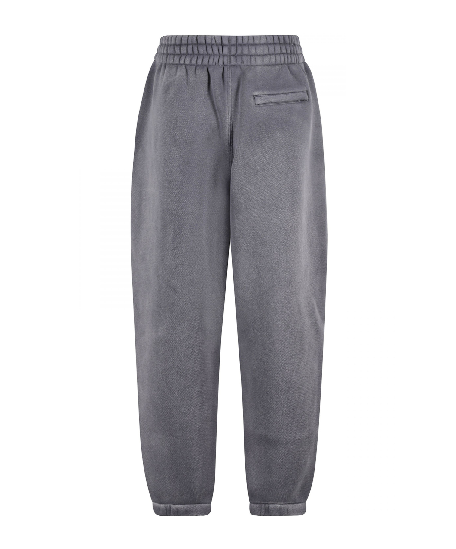 Alexander Wang T T By Alexander Wang Jogger Terry Trousers In Gray