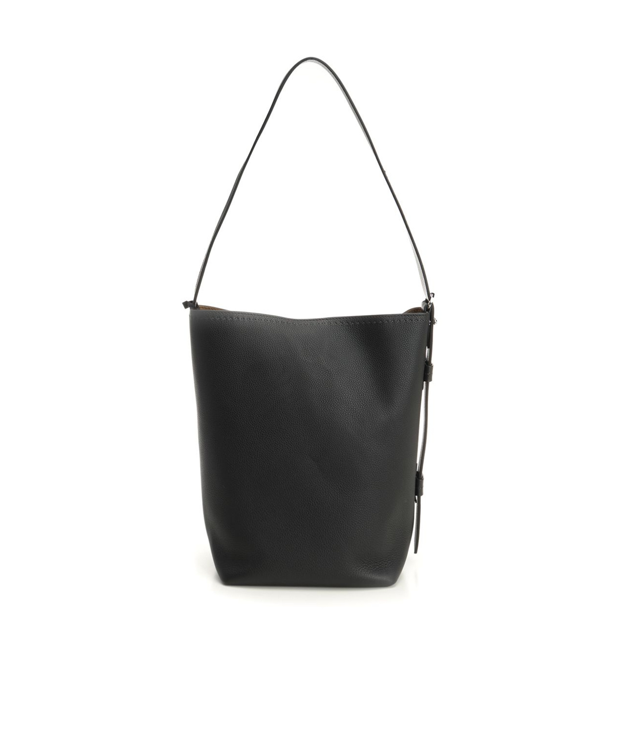 Max Mara Handle Shoulder Bag In Black
