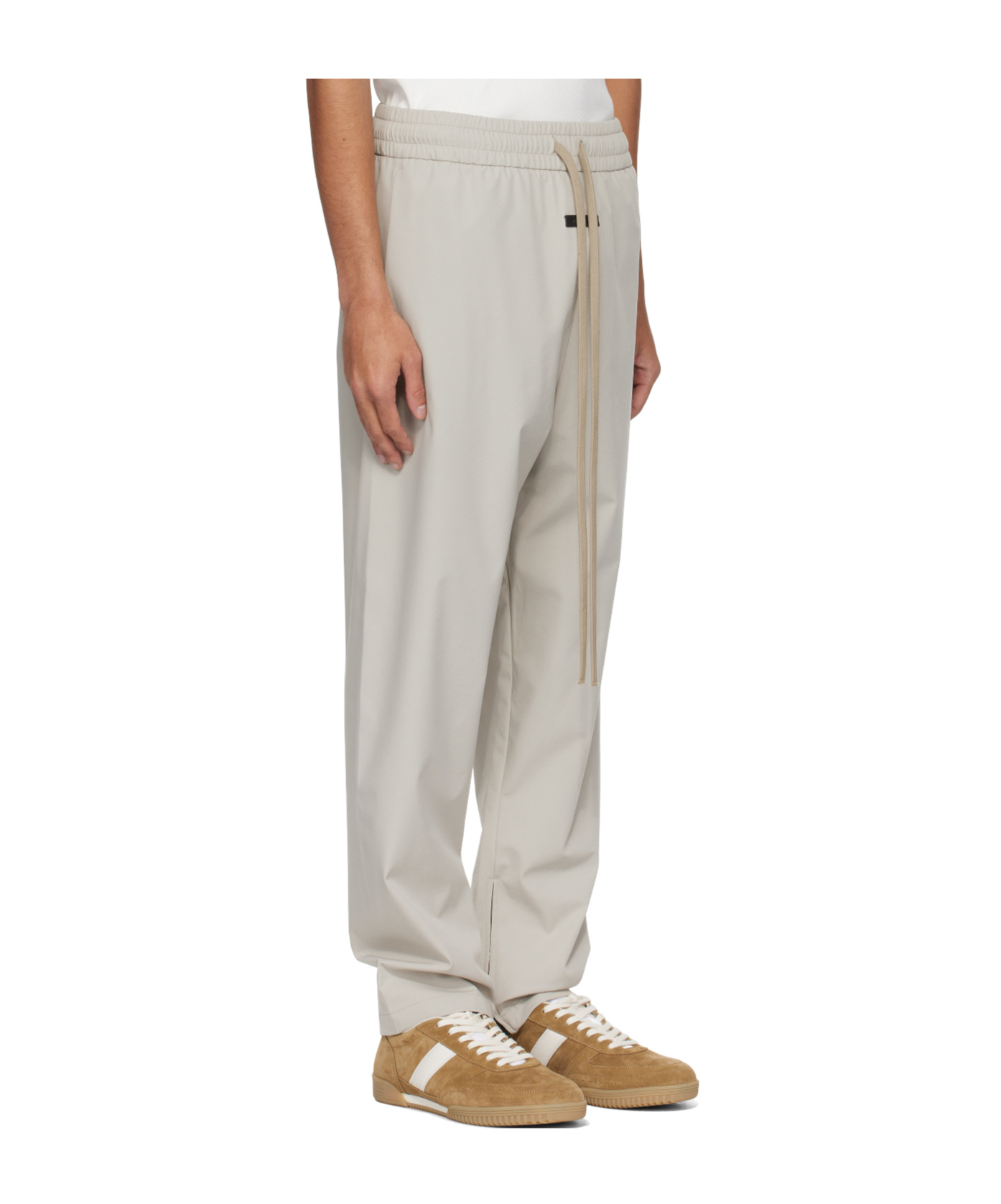 Fear Of God Elastic Waist Sweatpants In Cement