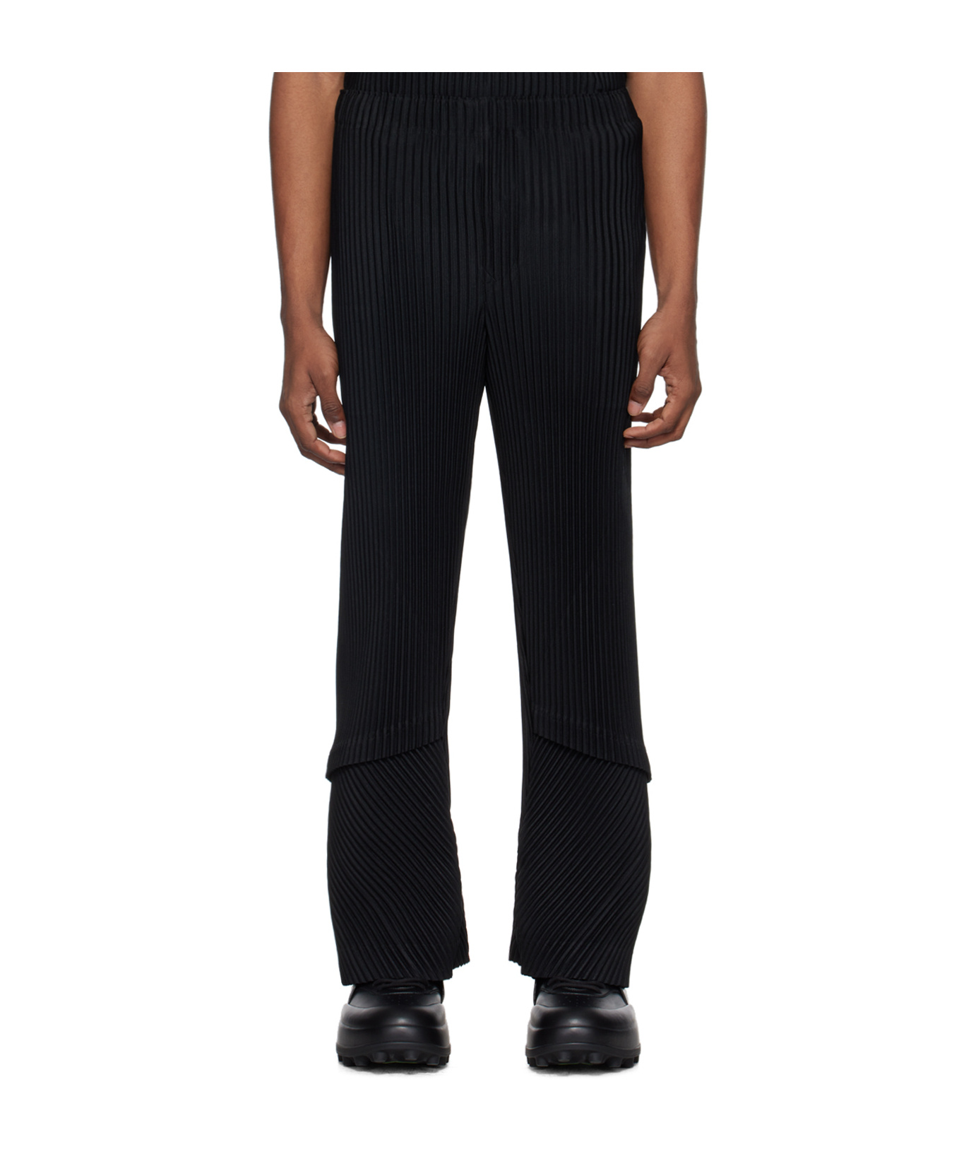 ISSEY MIYAKE AERIAL PLEATED TROUSERS