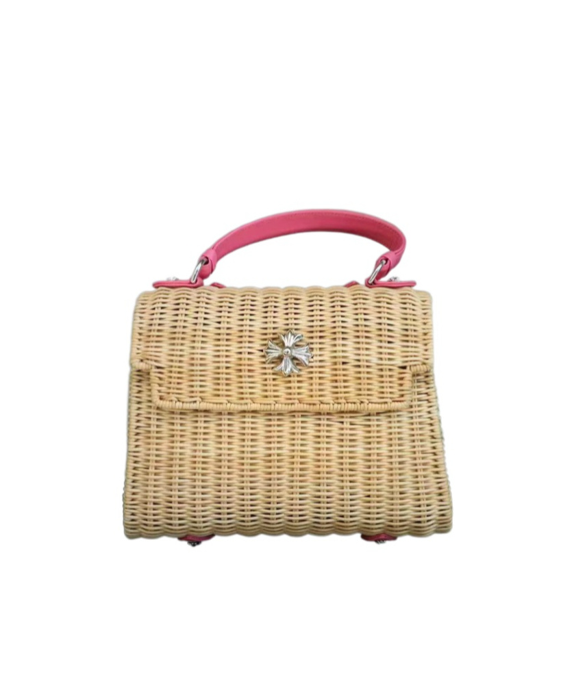 Chrome Hearts Flap Handbag In Brown