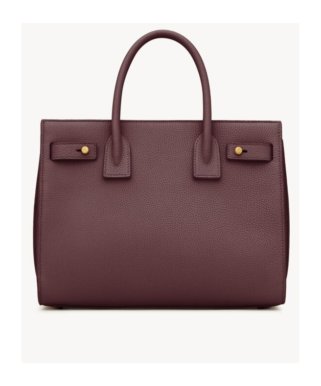 Saint Laurent Sac De Jour Shoulder Bag In Red