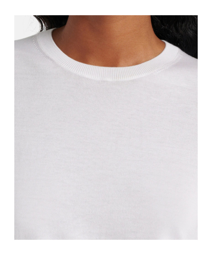 Loro Piana Angera Cotton T-shirt In White