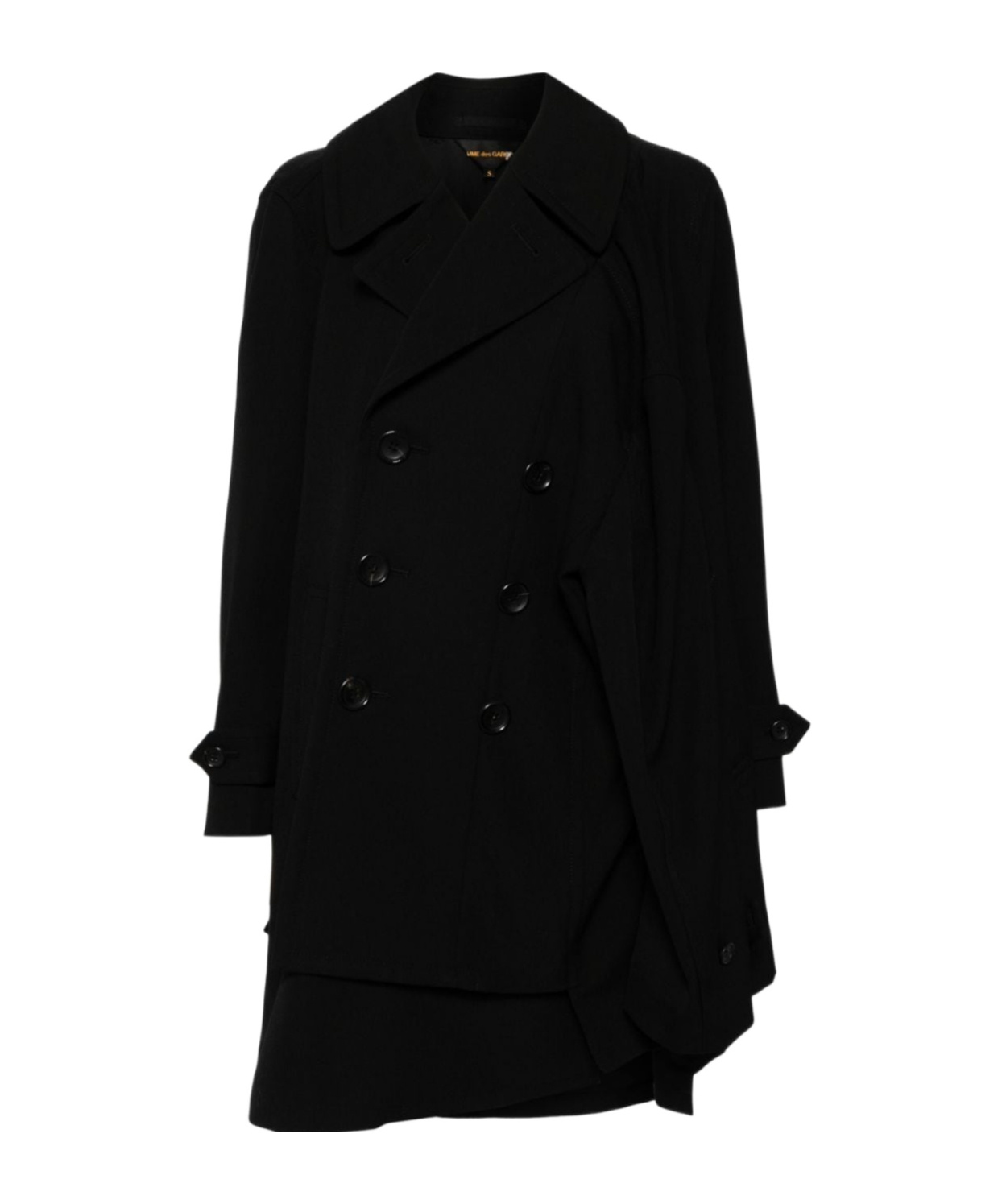 COMME DES GARÇONS COMME DES GARÇONS ASYMMETRIC COAT 