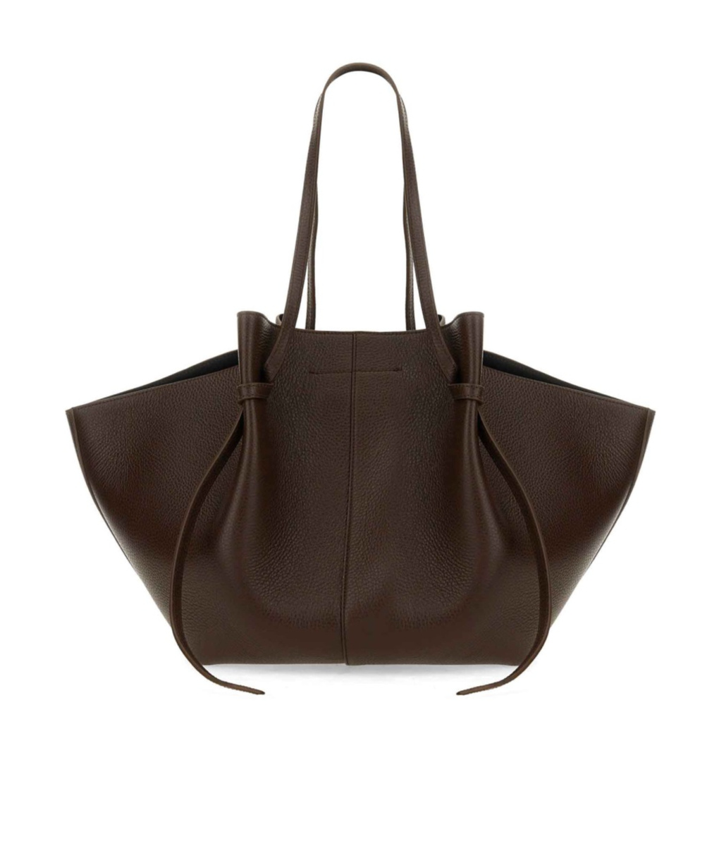 Yuzefi Logo Shoulder Bag In Black