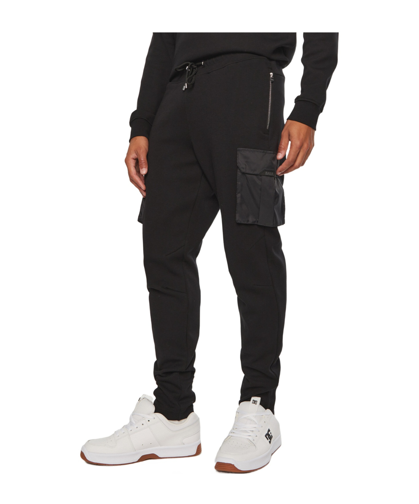 Balr. Elastic Waist Sweatpants In Black