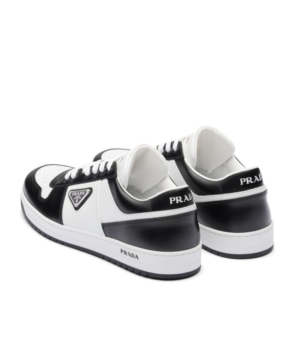 Prada Low-top Sneakers For Downtown Style In Black