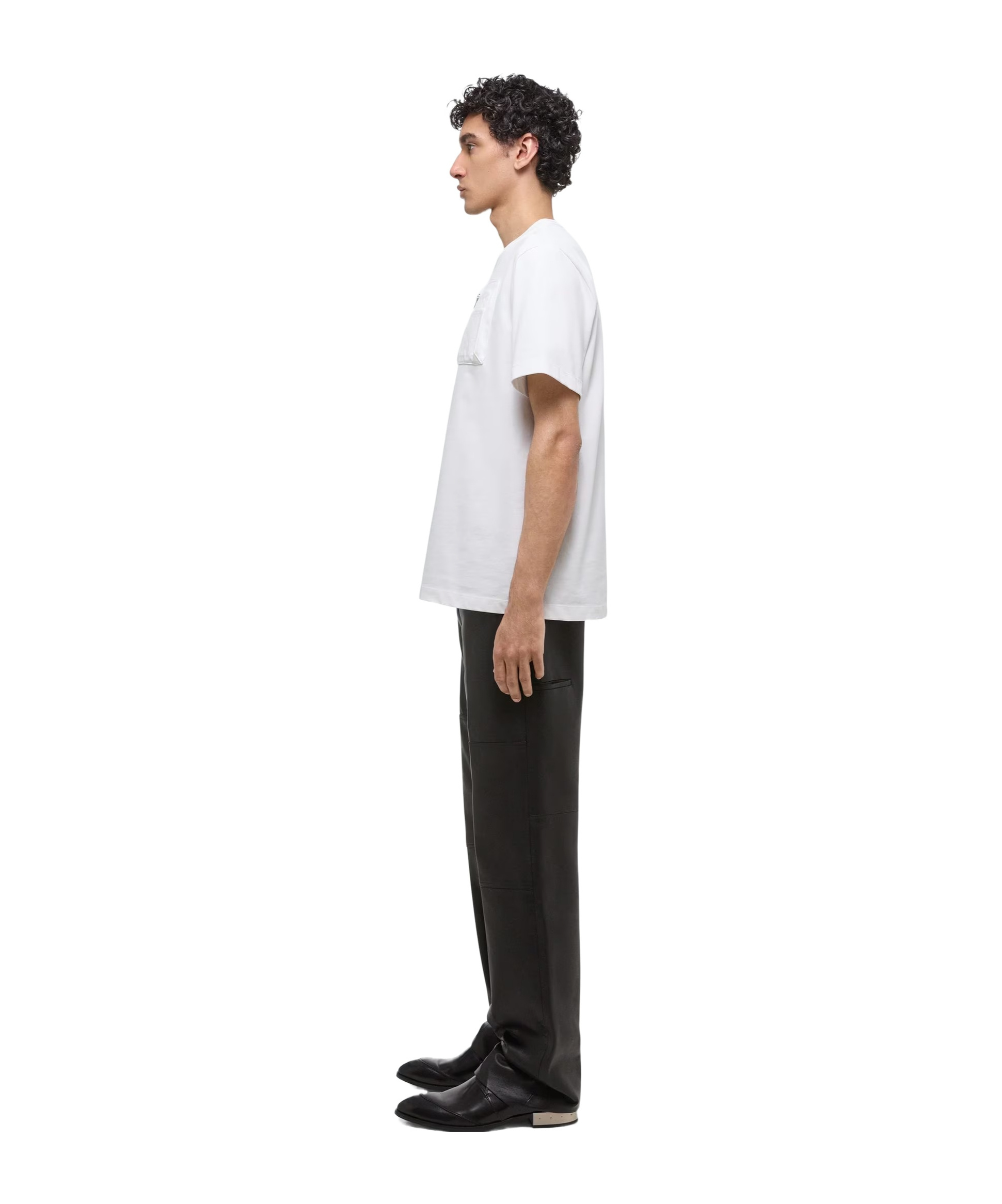 Helmut Lang Item O-neck Short-sleeved T-shirt In White