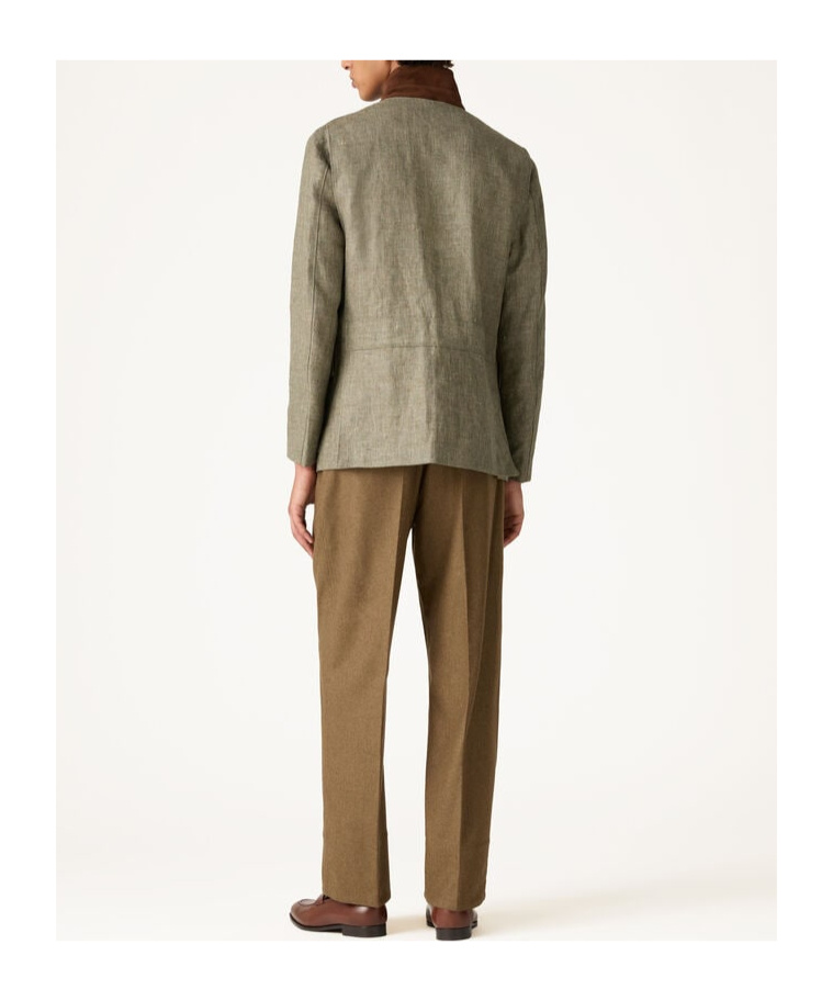 LORO PIANA LONG-SLEEVED CASUAL JACKET
