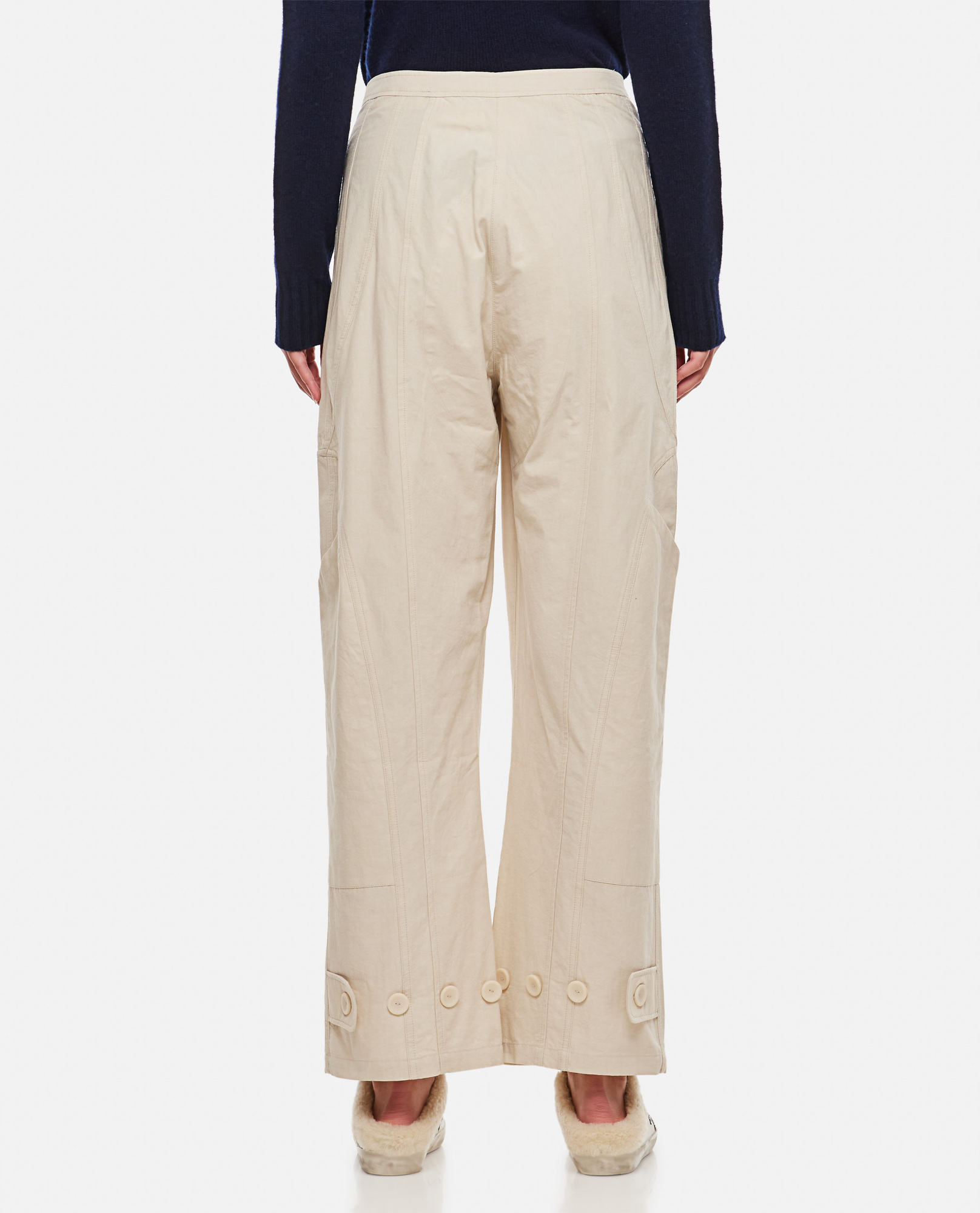 Christopher Esber Cocosolo Wide-leg Cargo Trousers In Multi
