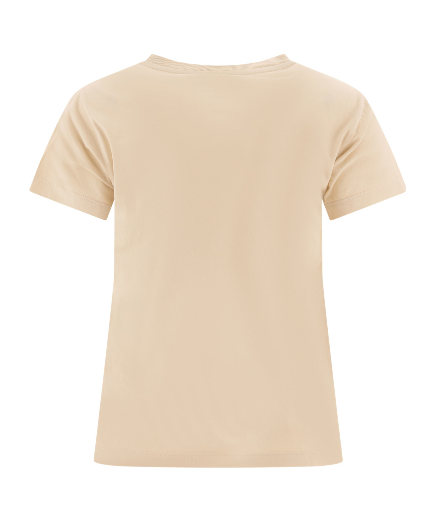Pinko Woman T-shirt Beige Size L Cotton In Nude