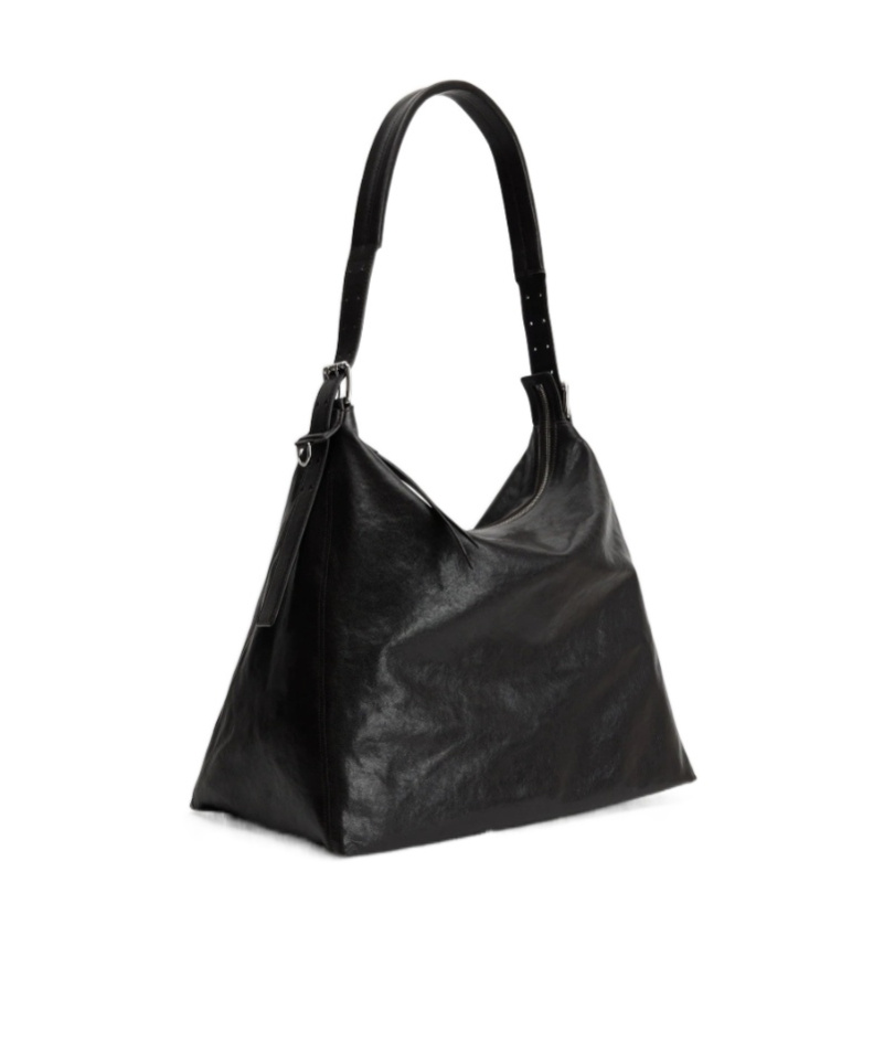 Lemaire Belted Shoulder Bag In Brown