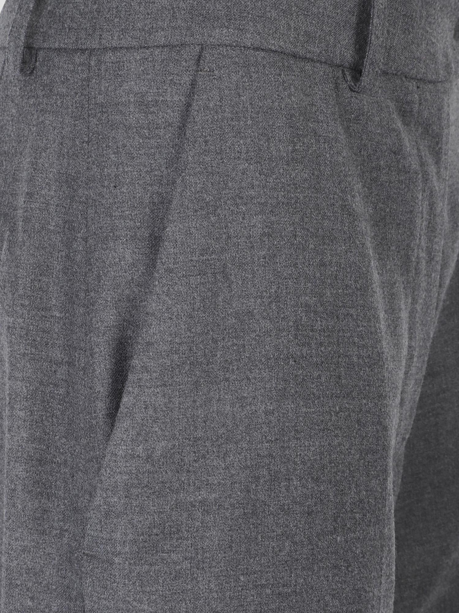 The Frankie Shop Straight-leg Casual Pants In Gray