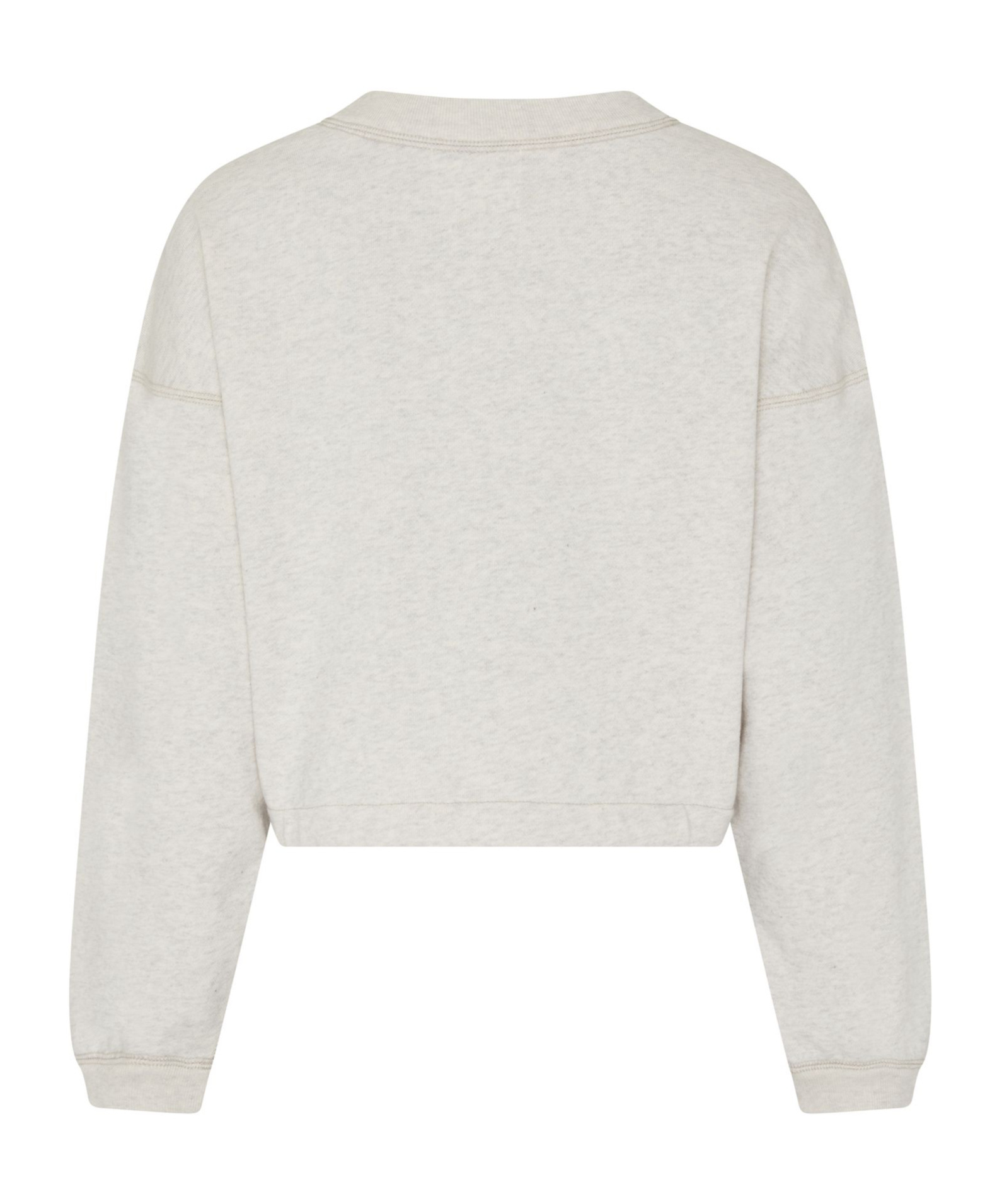 Isabel Marant Étoile Margo Cropped Hoodie In Natural Color/camel Color