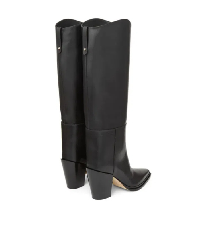 Jimmy Choo Gripho-ring Boots In Black