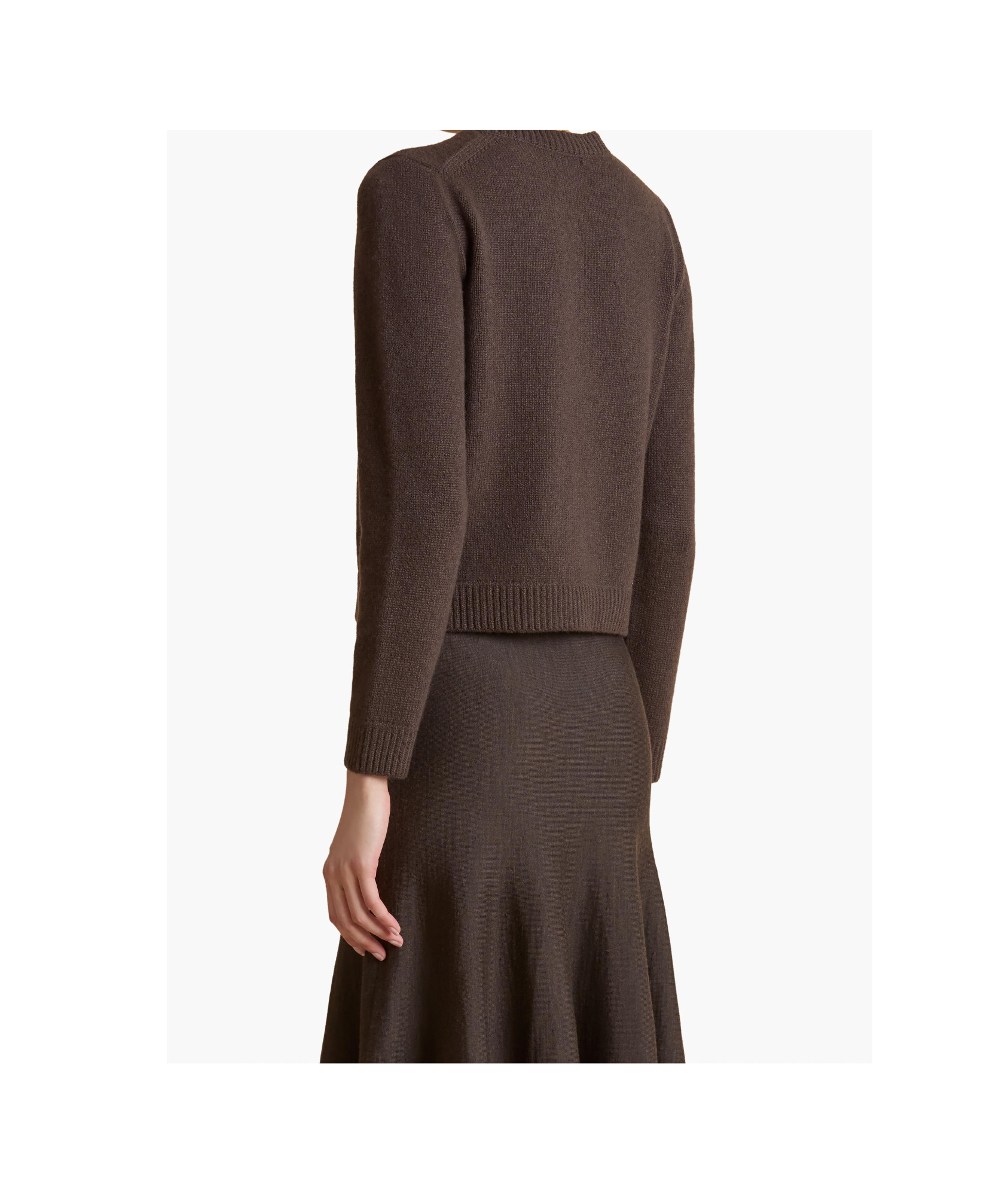 Shop Khaite Fine-knit Sweater In Black
