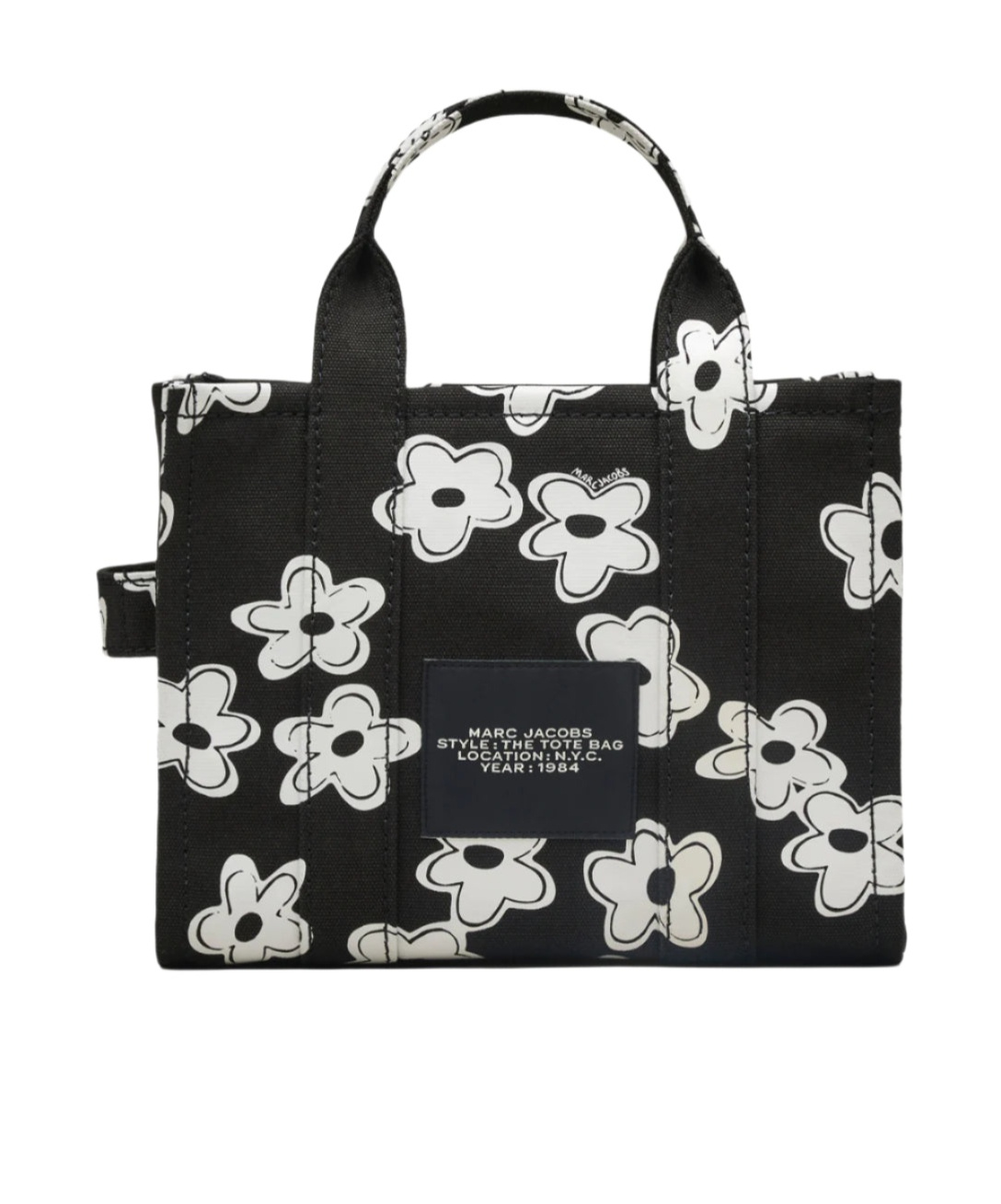 Marc Jacobs Zippered Handbag In Black