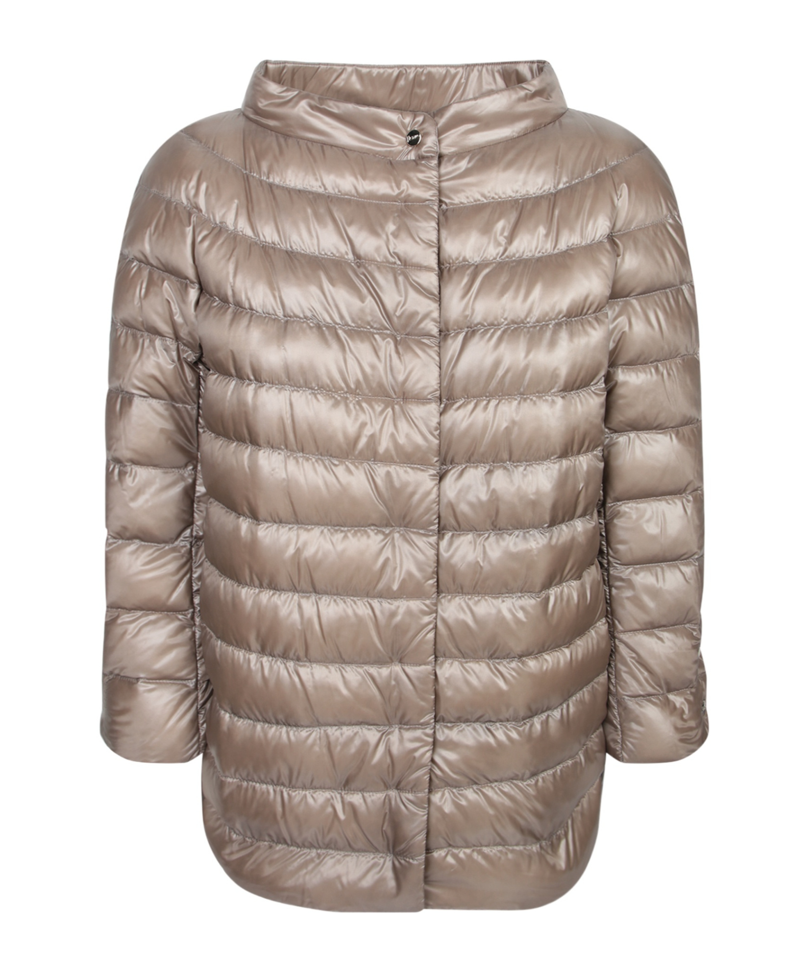 Herno Nylon Down Jacket In Neutral