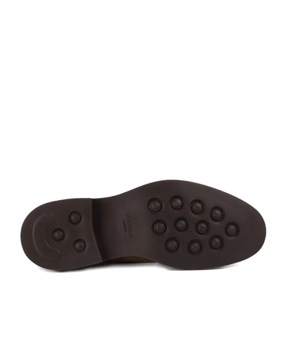 Doucal's Havana Suede Ankle Boot In Brown