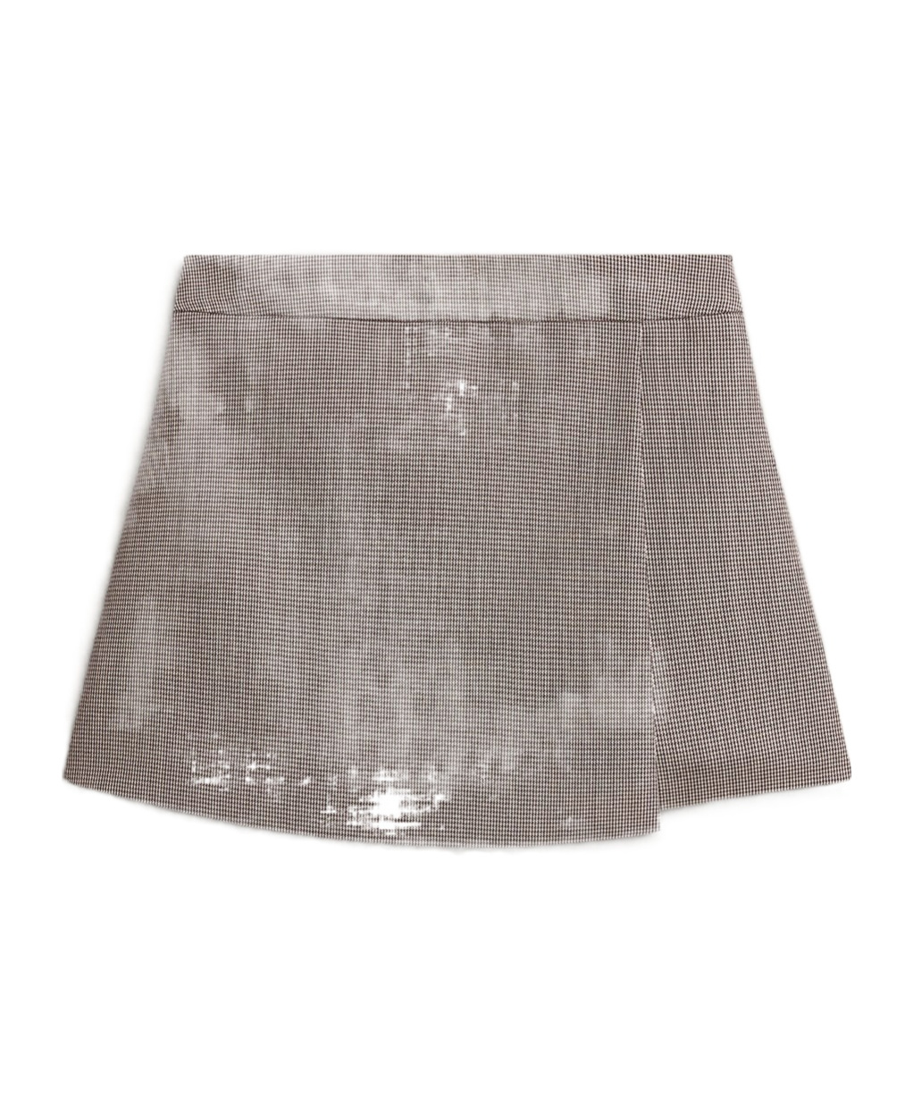 Golden Goose Zippered Shorts In Gray