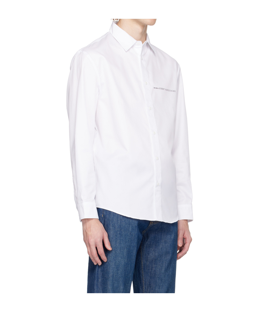 Misbhv White Embrace Shirt In White