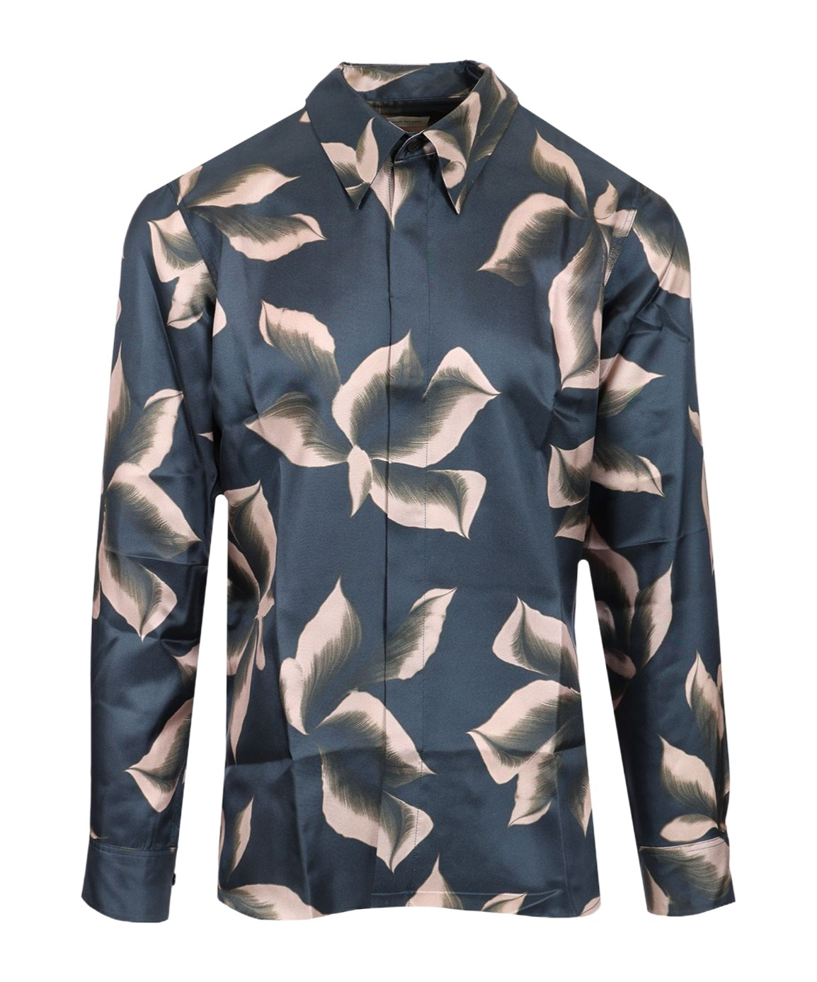 Dries Van Noten Carvies Shirt And Blouse Blue In Blue
