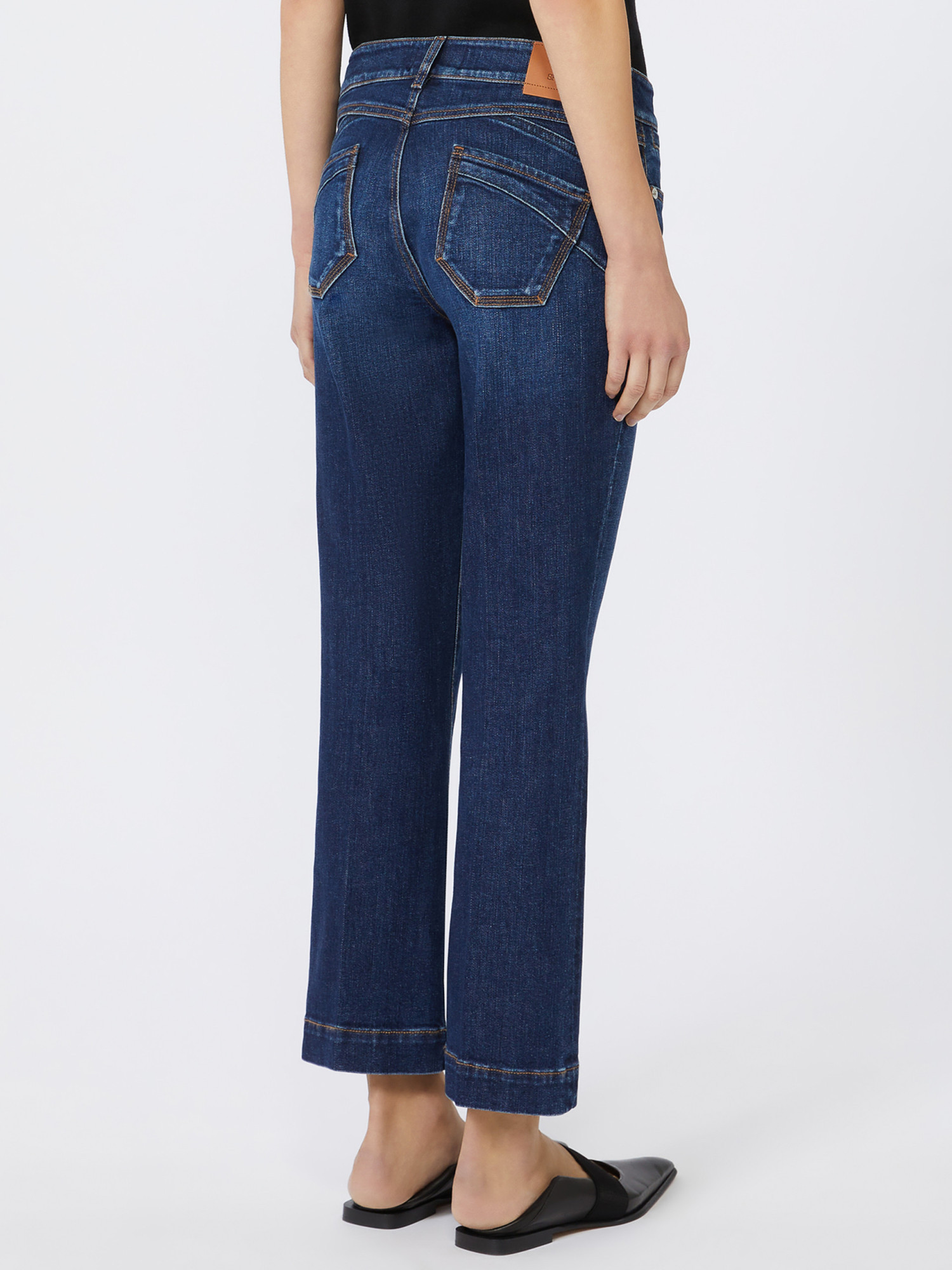 Sportmax Perfect Fit Flared Jeans In Blue
