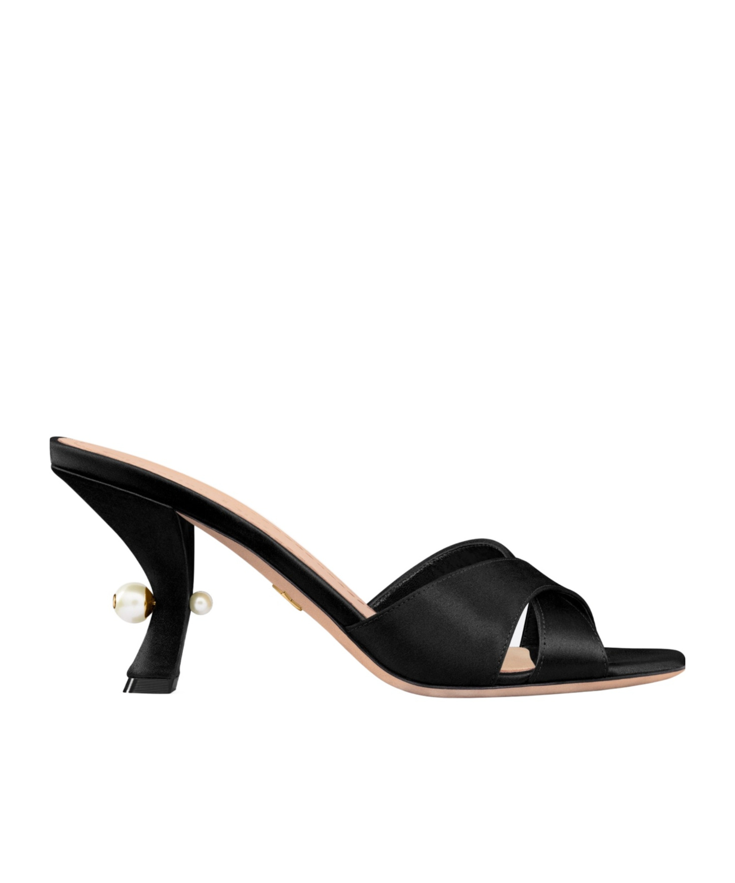 Dior Open-toed High-heeled Sandals In Black