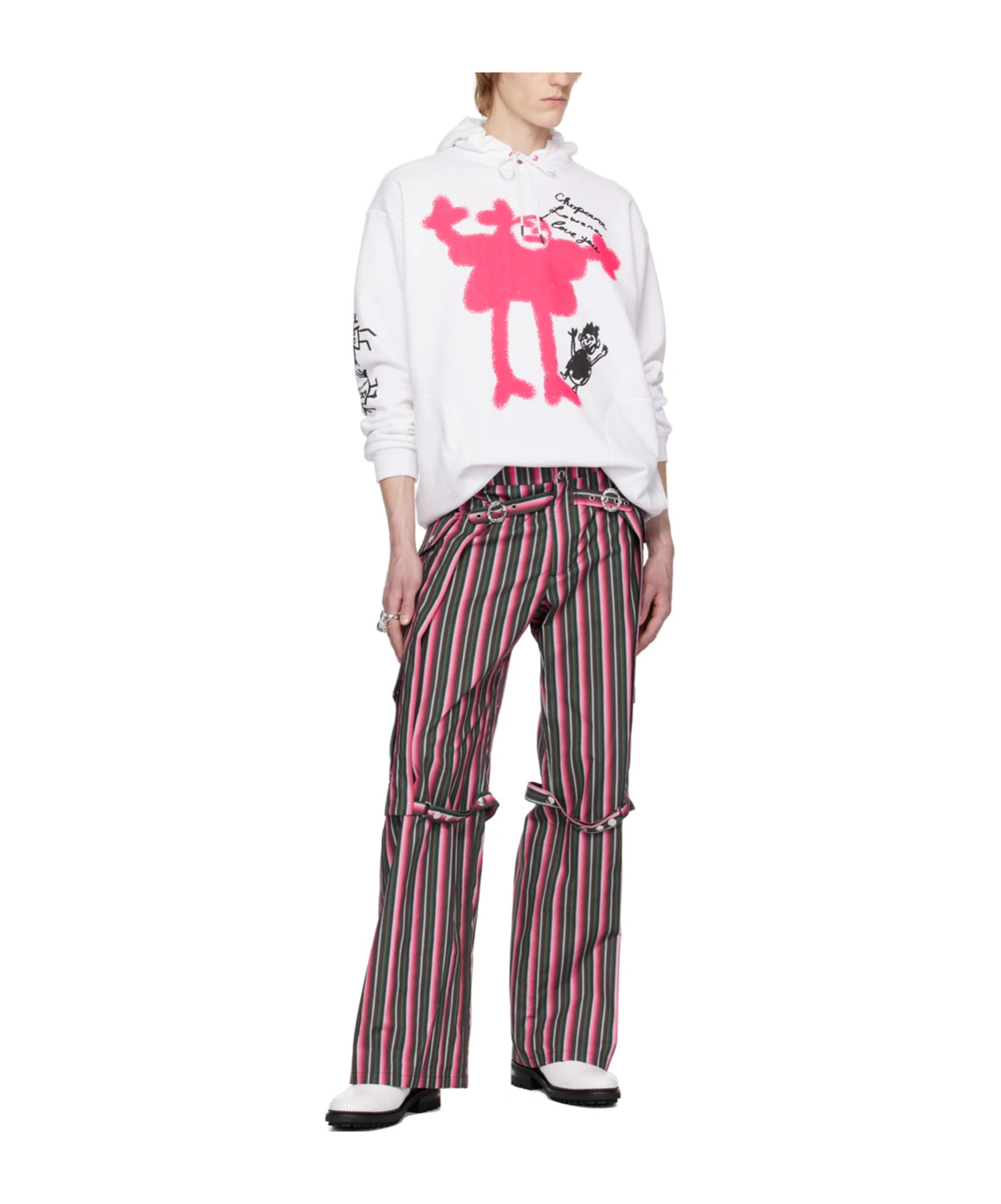 Chopova Lowena Mocha Casual Pants In Black