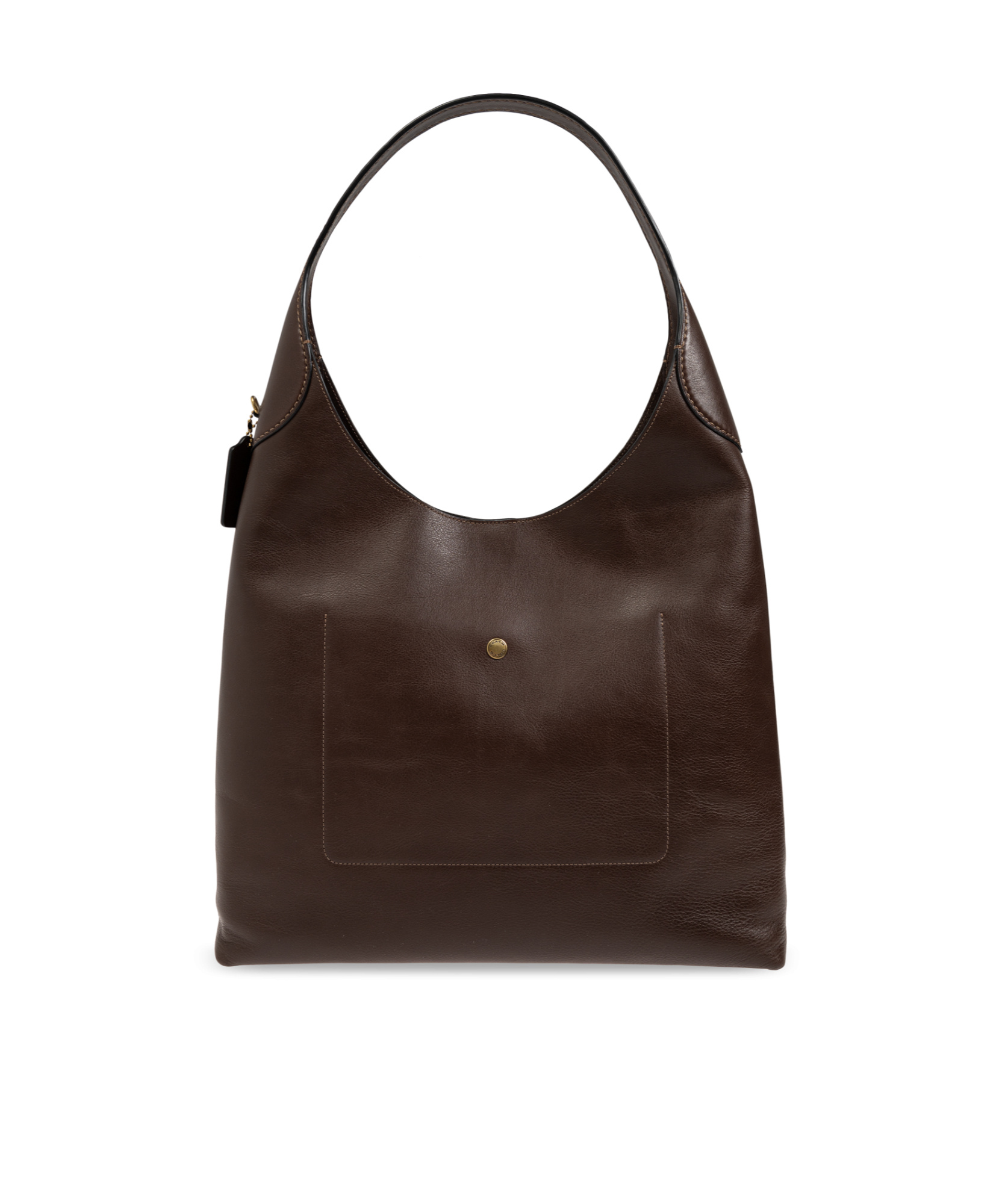 Shop Coach Brooklyn Shoulder Bag In Black