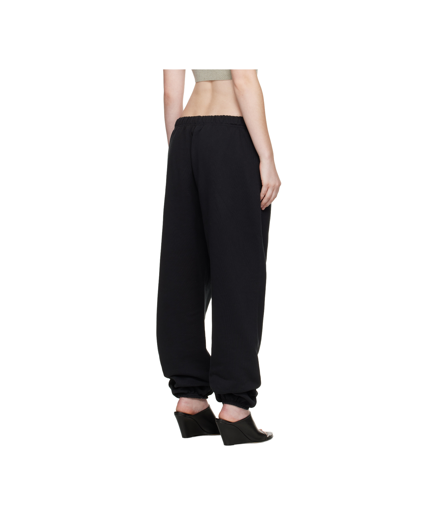Essentials Elastic Waistband Tracksuit Pants In Black