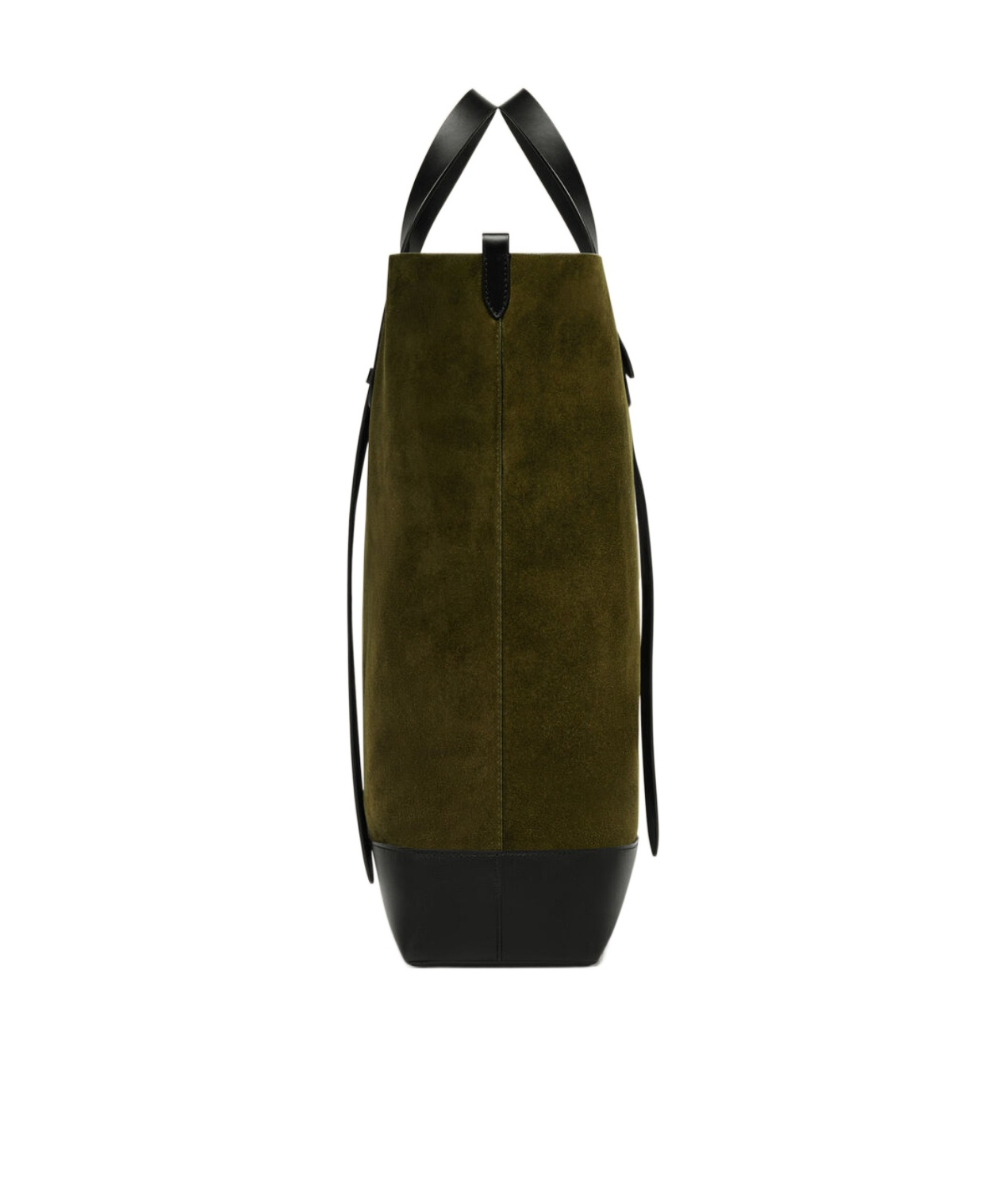 Maison Margiela Suede Tote Bag In Brown