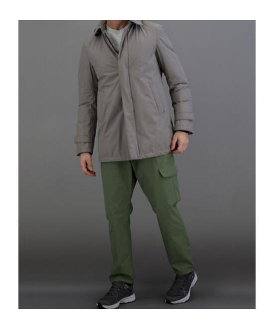 Herno Men's Laminar 2-layer Goretex Coat In Gray